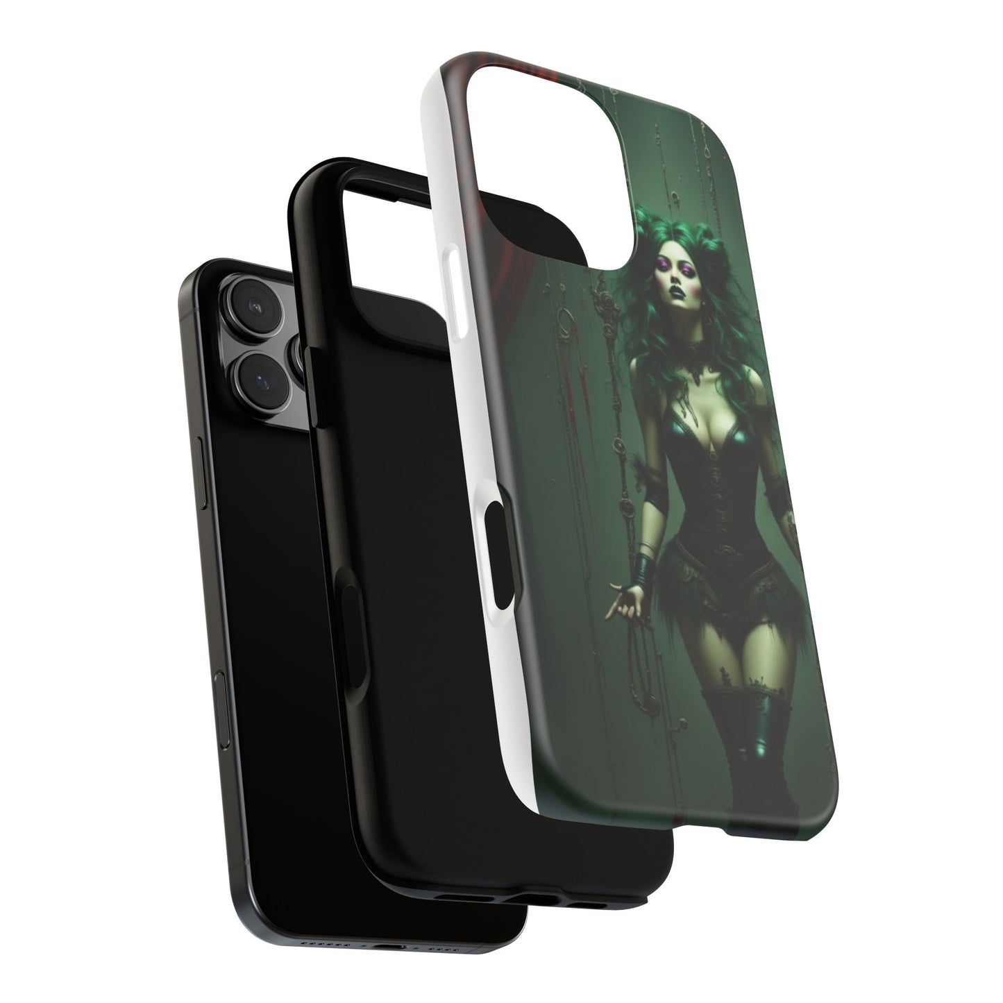 Gothic Phone Case for Tough Souls, Dark Aesthetic, Halloween Gift, Alternative Fashion, Unique Mobile Accessory