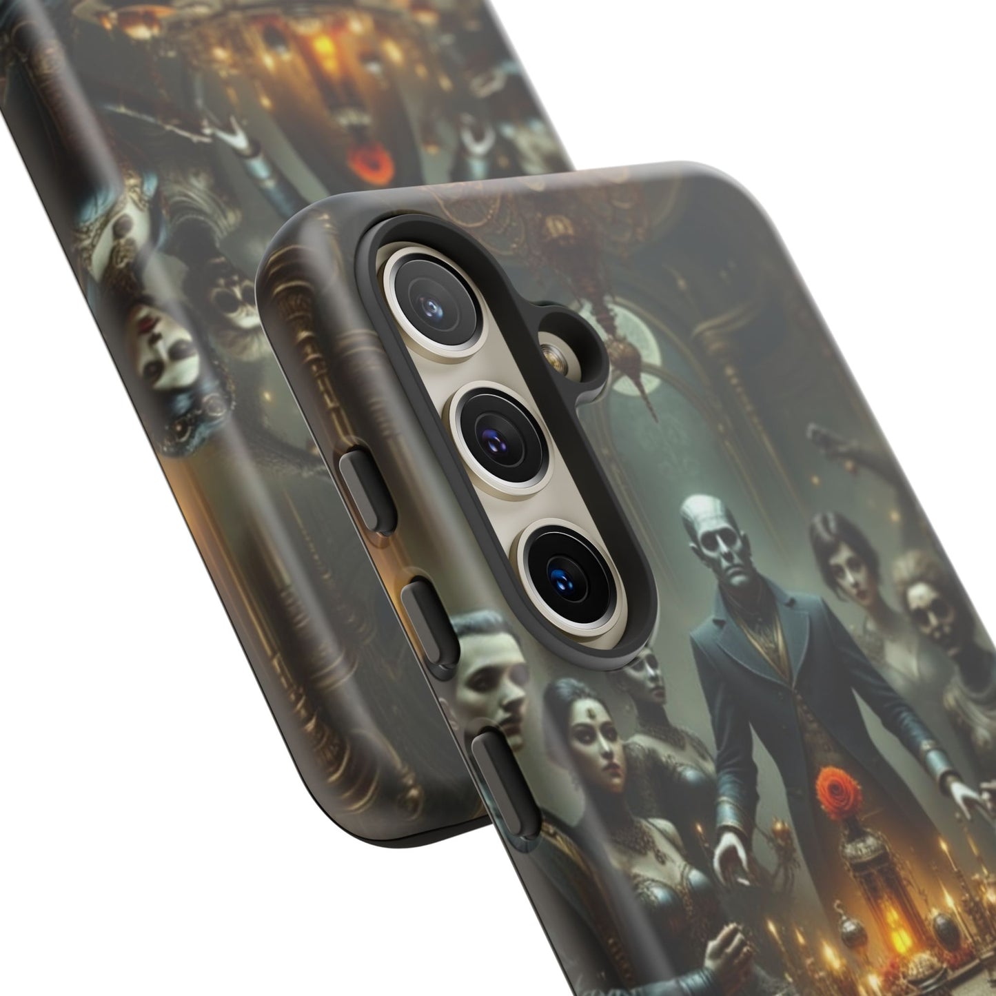 Gothic Phone Case, Unique Tough Cases, Dark Aesthetic Accessories, Perfect Gift for Halloween, Stylish Tech Protection