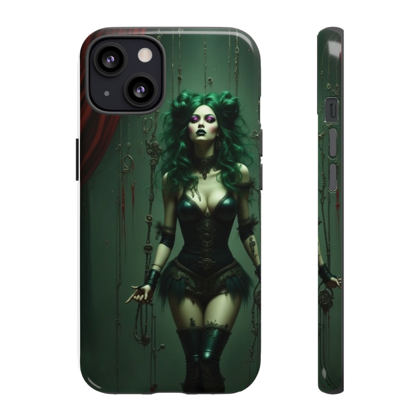 Gothic Phone Case for Tough Souls, Dark Aesthetic, Halloween Gift, Alternative Fashion, Unique Mobile Accessory
