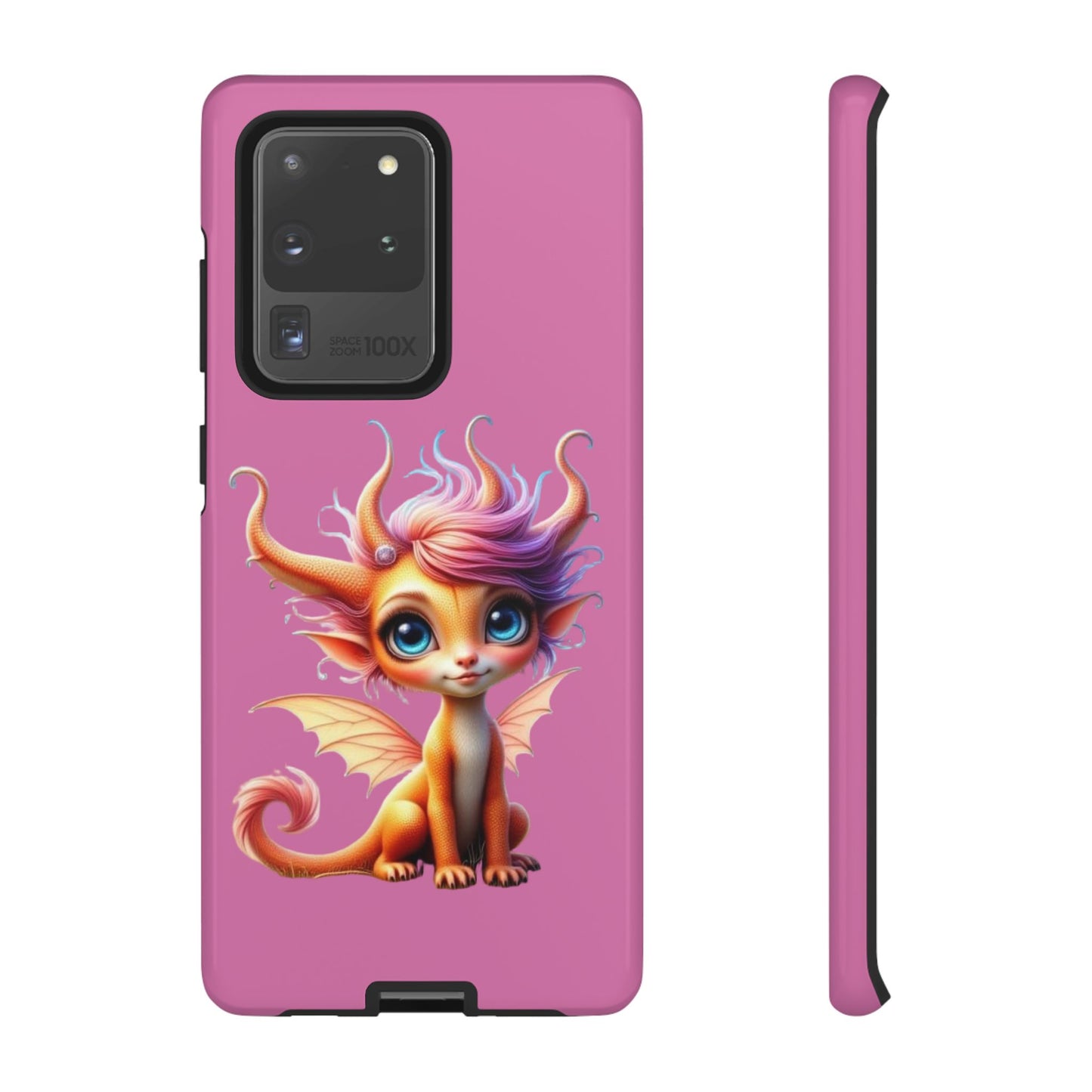 Dragon-Themed Phone Case, Cute Fantasy Phone Cover, Gifts for Kids, Magical Dragon Design, Birthday Present, Phone Accessories