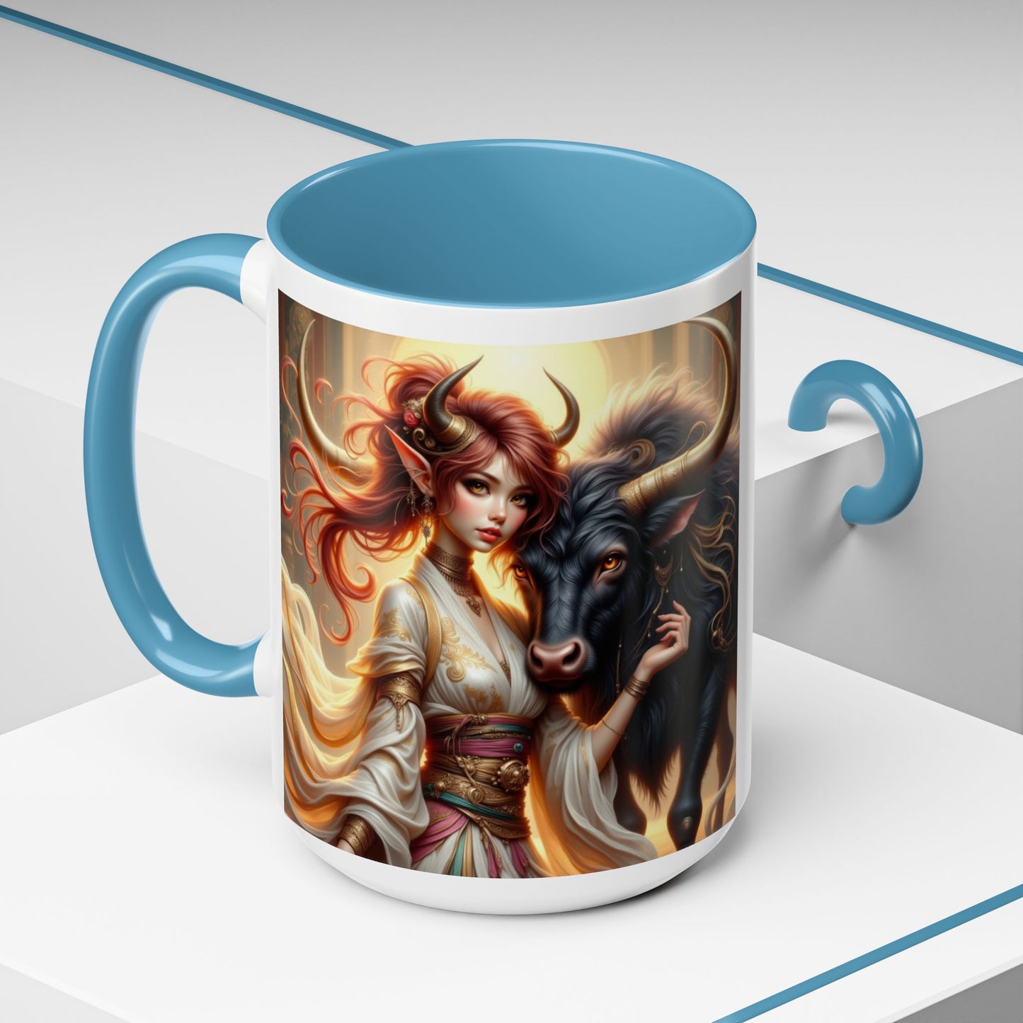 Astrology Taurus Accent Coffee Mug (11, 15oz)