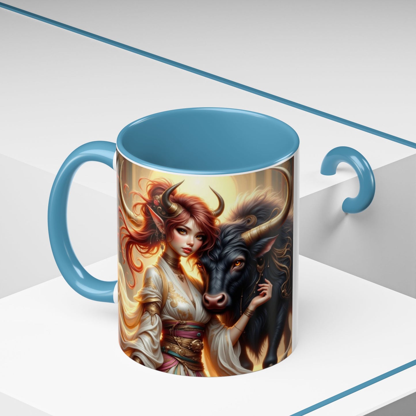 Astrology Taurus Accent Coffee Mug (11, 15oz)