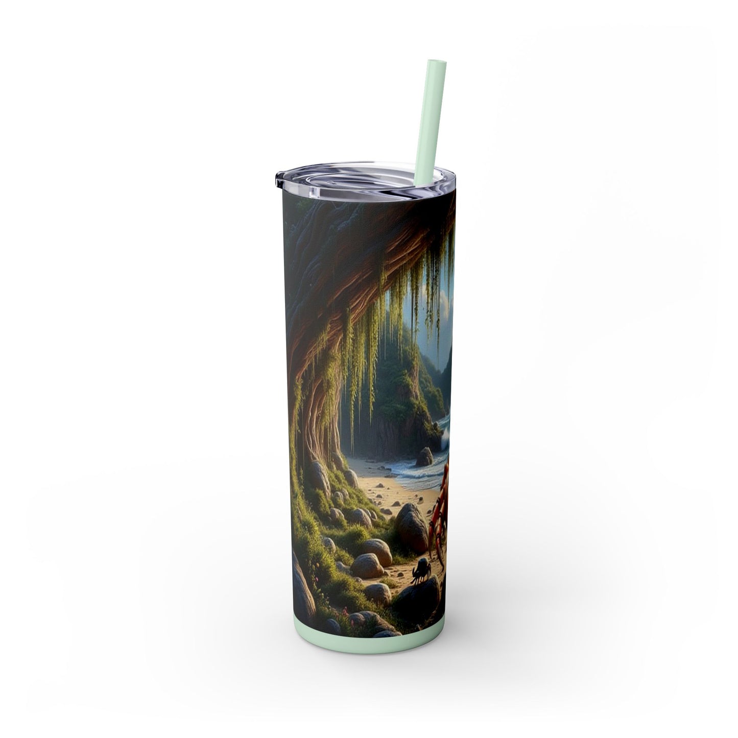 Zodiac Cancer Tumbler with Straw, 20oz