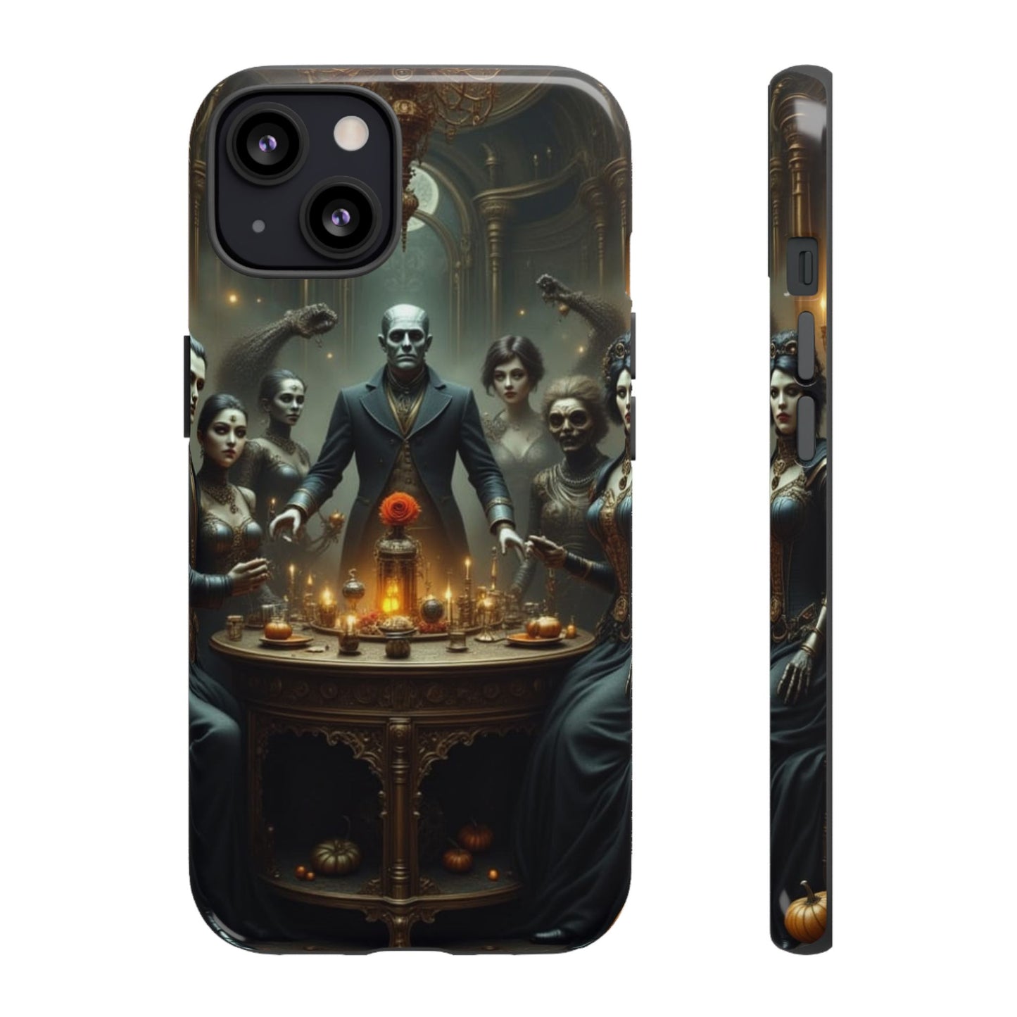 Gothic Phone Case, Unique Tough Cases, Dark Aesthetic Accessories, Perfect Gift for Halloween, Stylish Tech Protection