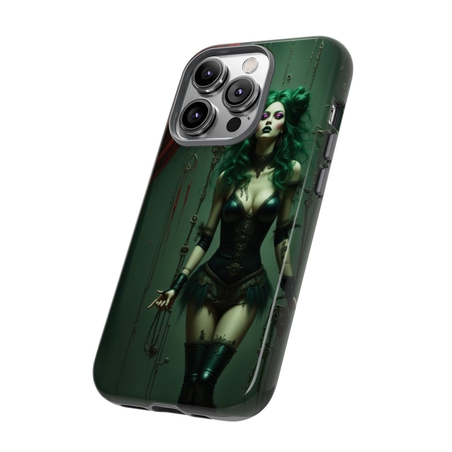 Gothic Phone Case for Tough Souls, Dark Aesthetic, Halloween Gift, Alternative Fashion, Unique Mobile Accessory