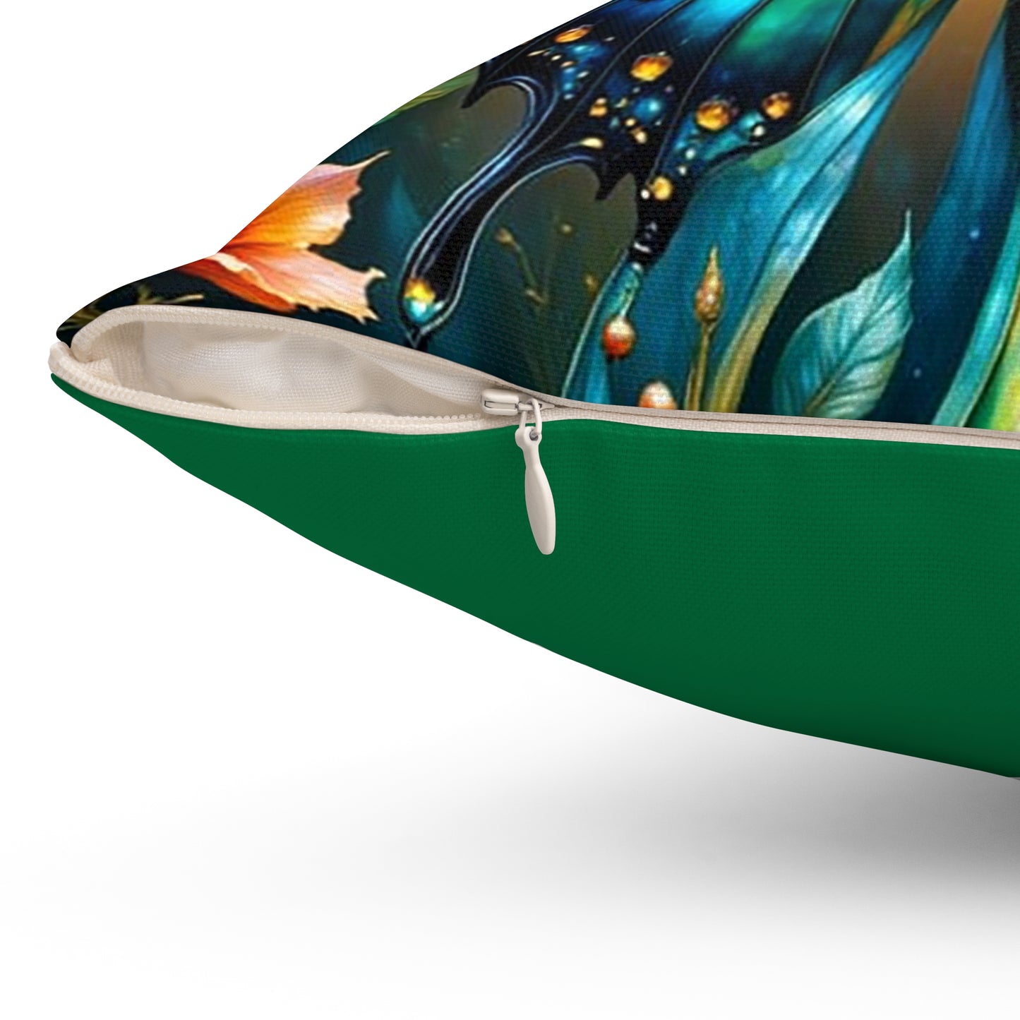 Vibrant Butterfly Square Pillow, Home Decor, Gift for Nature Lovers, Boho Chic, Spring and Summer Decoration