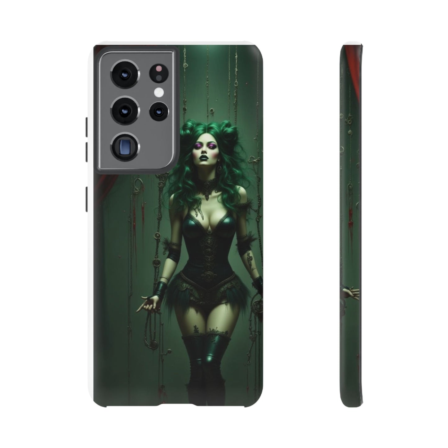Gothic Phone Case for Tough Souls, Dark Aesthetic, Halloween Gift, Alternative Fashion, Unique Mobile Accessory