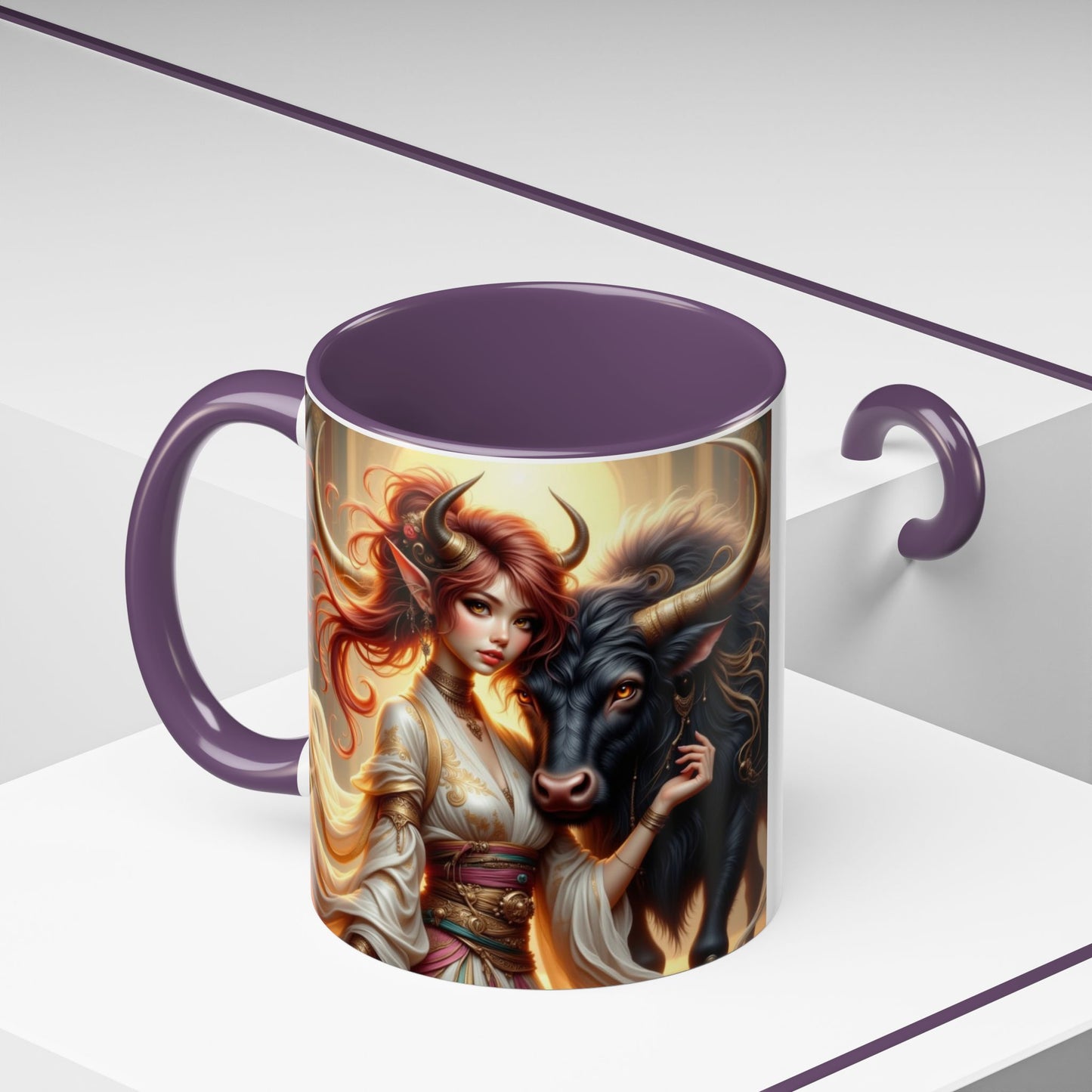 Astrology Taurus Accent Coffee Mug (11, 15oz)