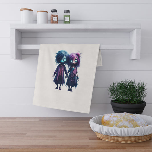 Tiny Terrors Clara & Cora, Tea Towels (cotton, poly)