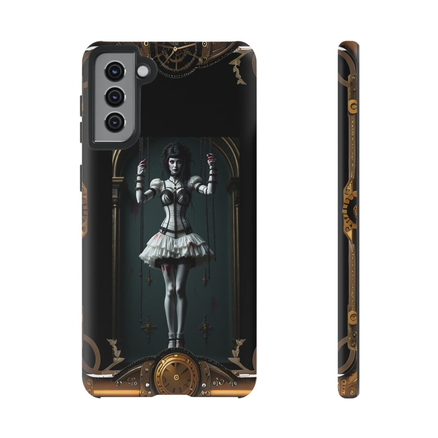 Steampunk Phone Case, Designer Phone Cover, Artistic Mobile Case, Gothic Horror Phone Case