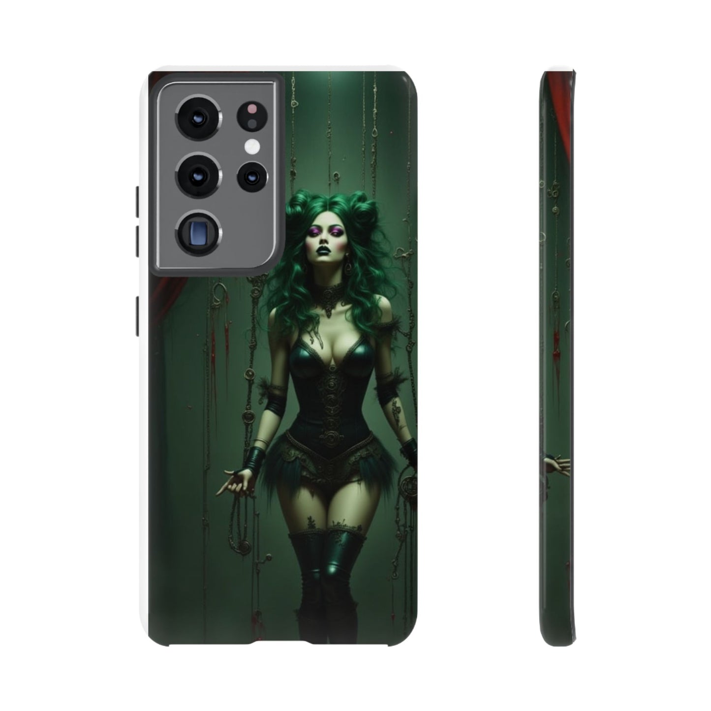 Gothic Phone Case for Tough Souls, Dark Aesthetic, Halloween Gift, Alternative Fashion, Unique Mobile Accessory
