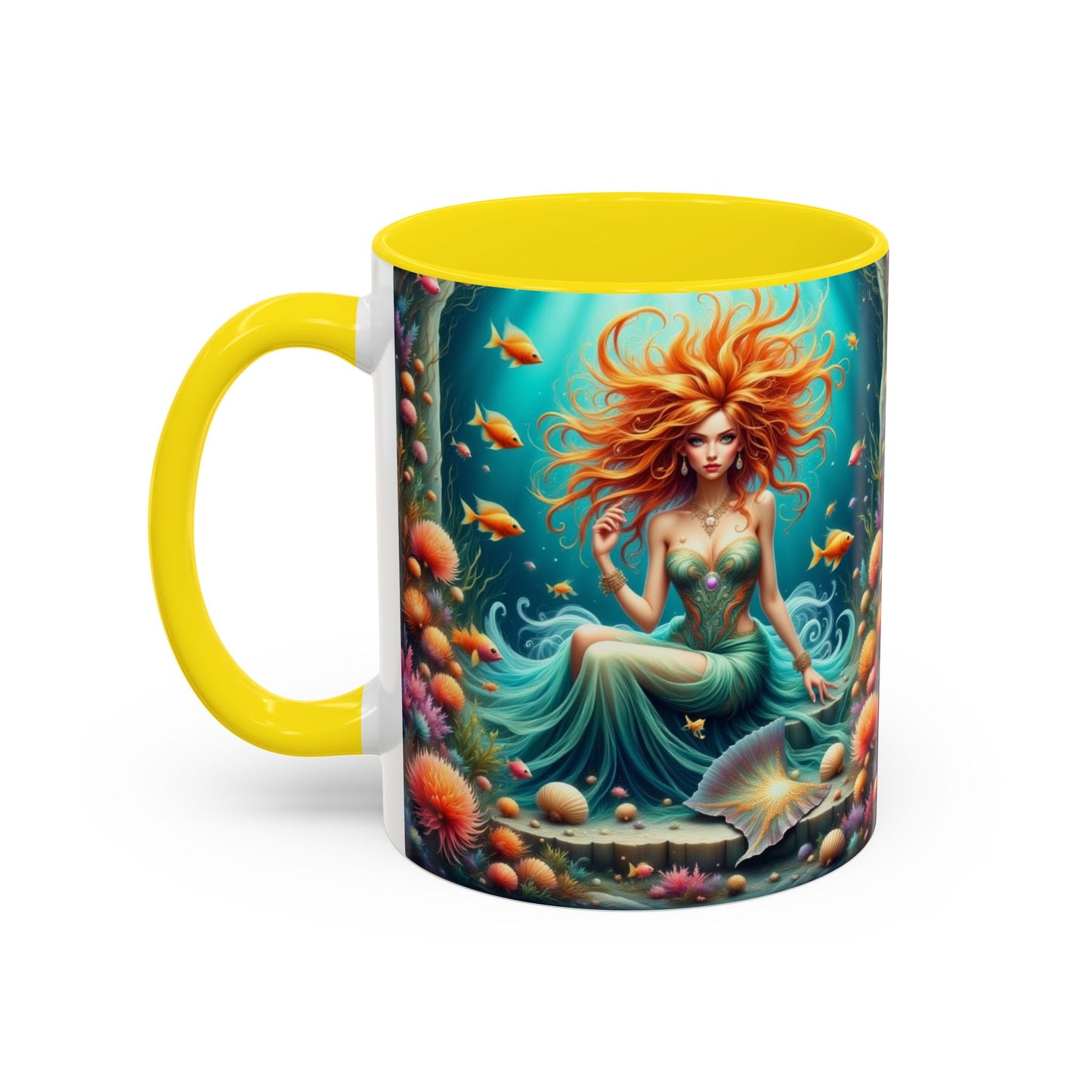 Astrology Pisces Accent Coffee Mug (11, 15oz)