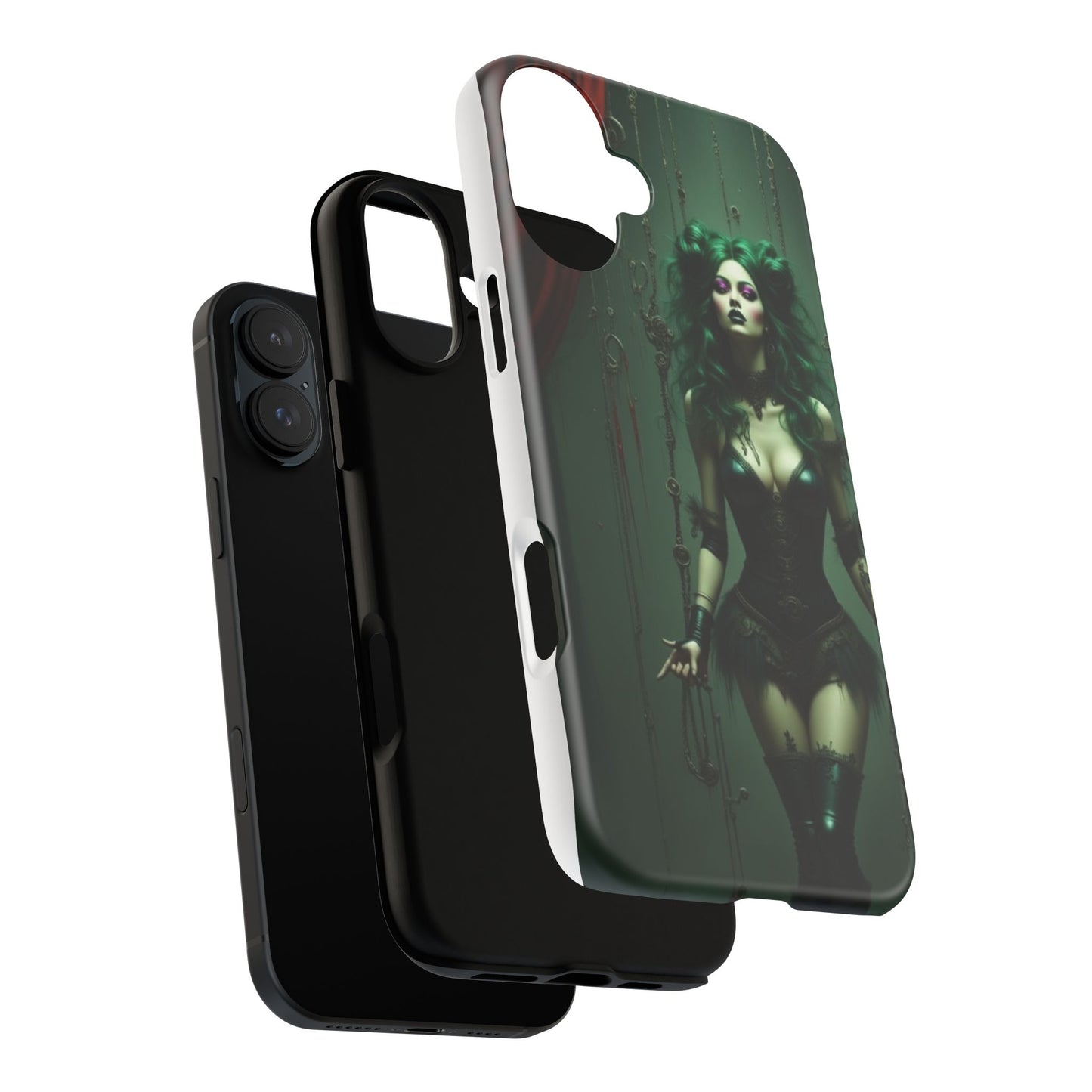 Gothic Phone Case for Tough Souls, Dark Aesthetic, Halloween Gift, Alternative Fashion, Unique Mobile Accessory