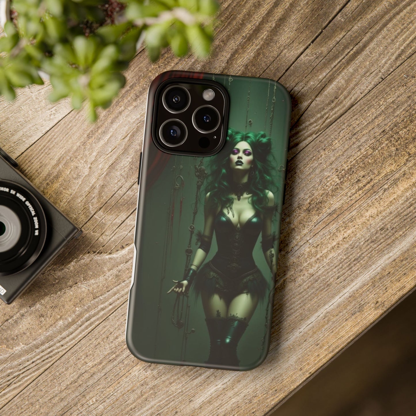 Gothic Phone Case for Tough Souls, Dark Aesthetic, Halloween Gift, Alternative Fashion, Unique Mobile Accessory