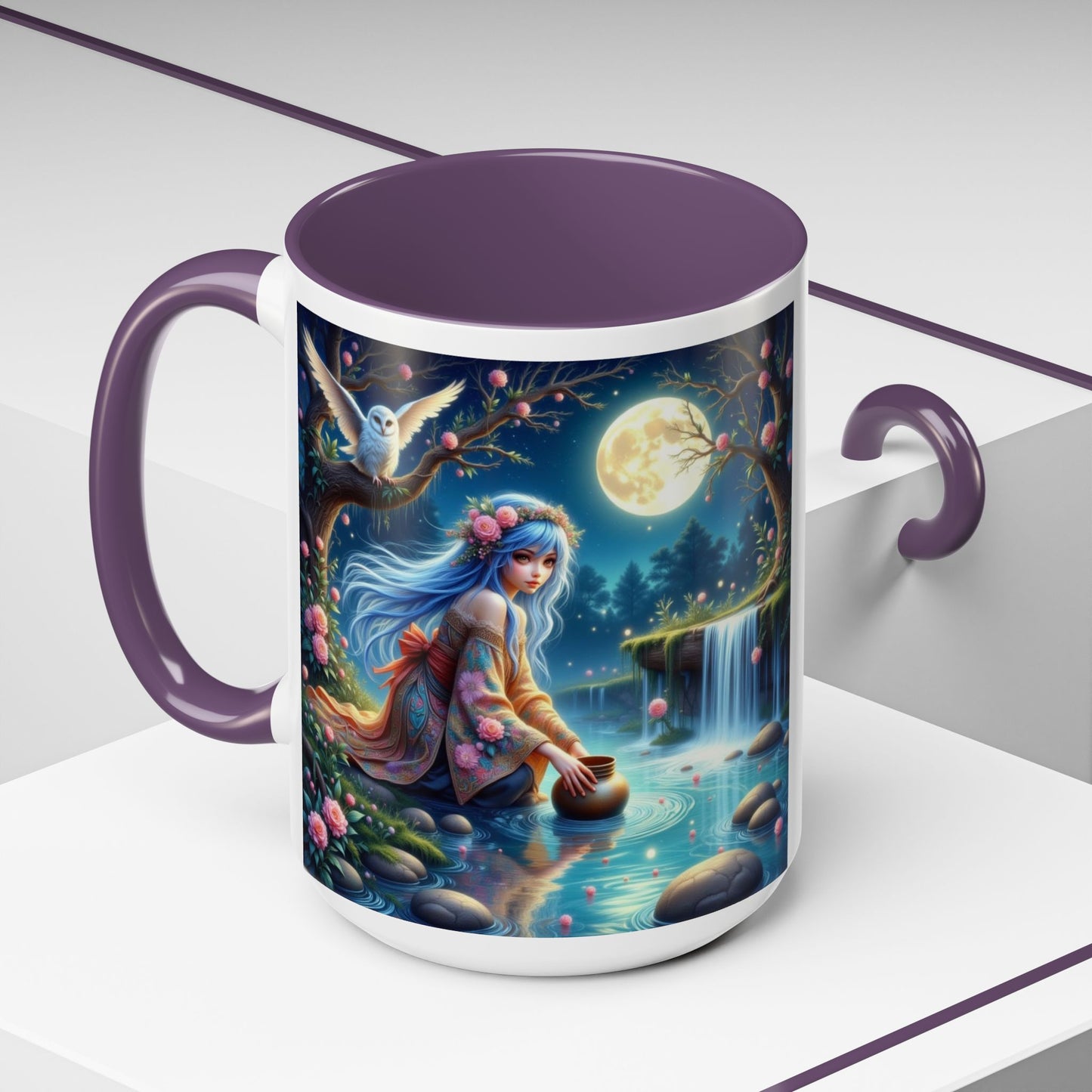 Astrology Virgo Accent Coffee Mug (11, 15oz)