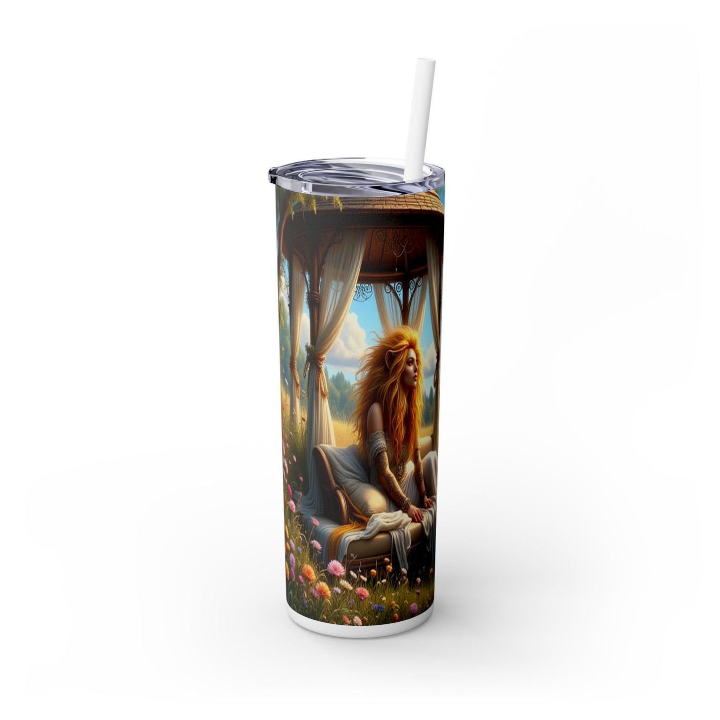 Zodiac Leo Tumbler with Straw, 20oz