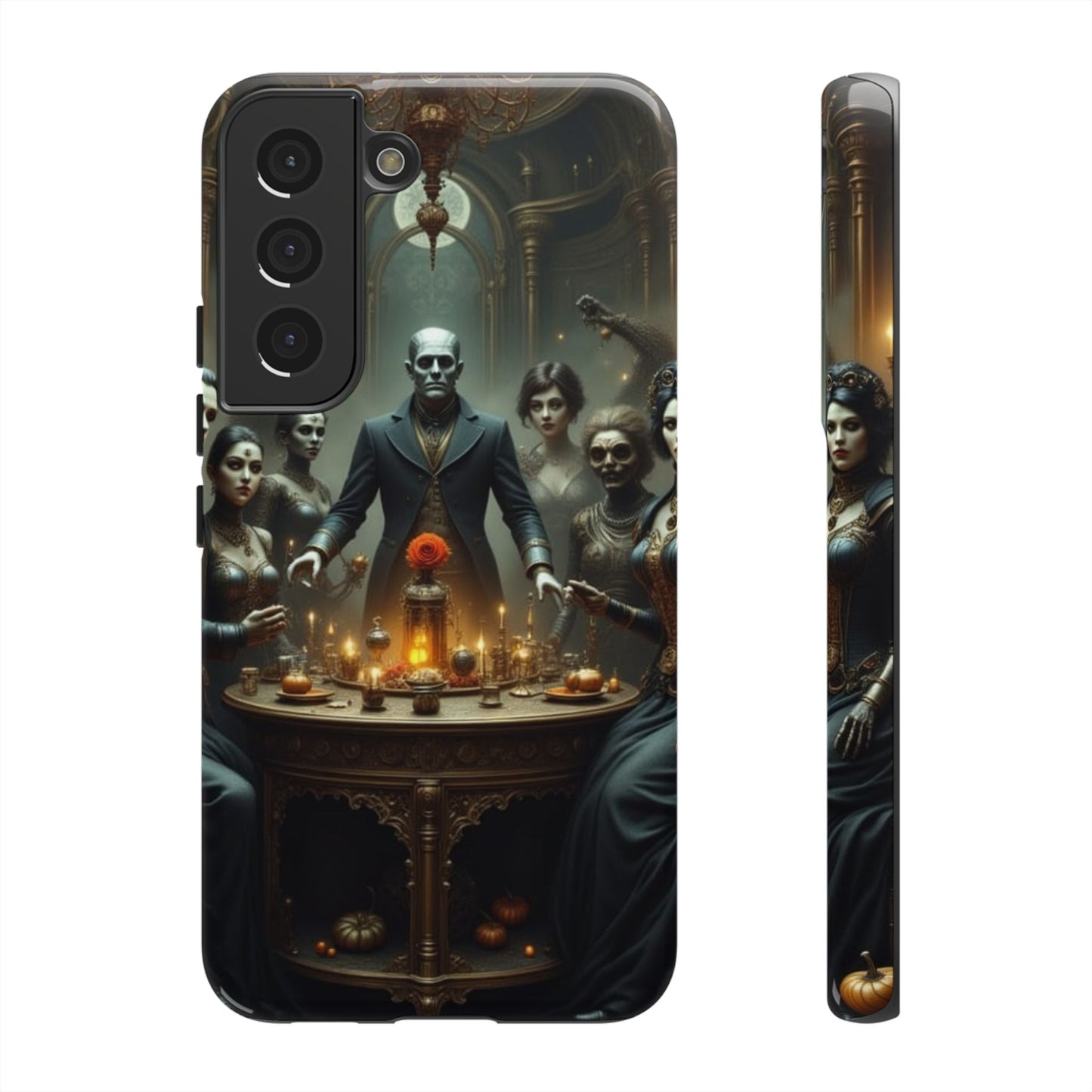 Gothic Phone Case, Unique Tough Cases, Dark Aesthetic Accessories, Perfect Gift for Halloween, Stylish Tech Protection