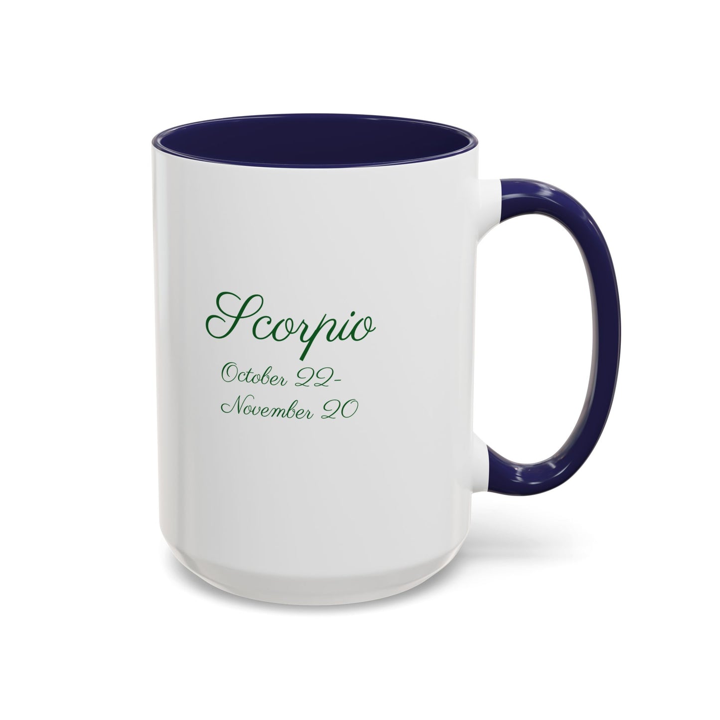Astrology Scorpio Accent Coffee Mug (11, 15oz)