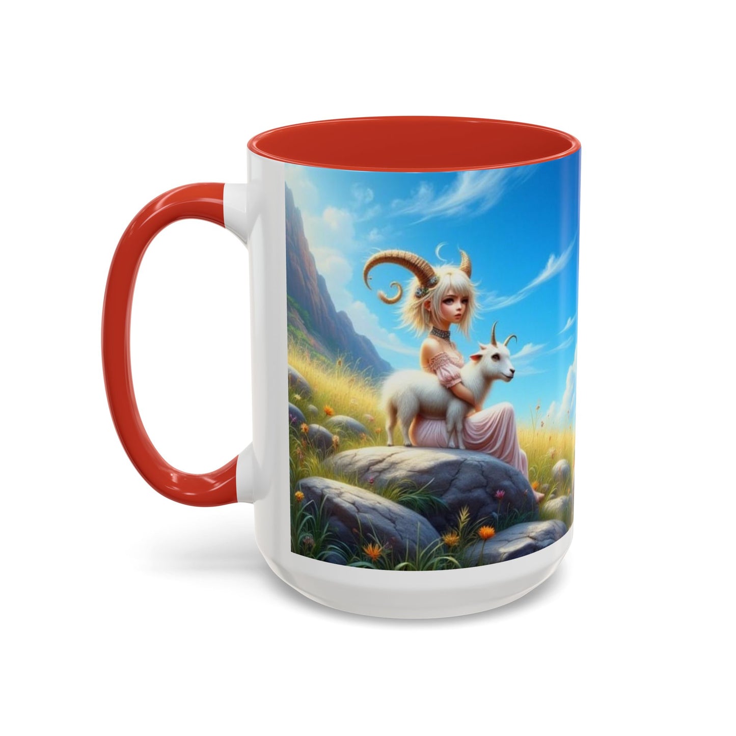 Astrology Capricorn,  Accent Coffee Mug (11, 15oz)