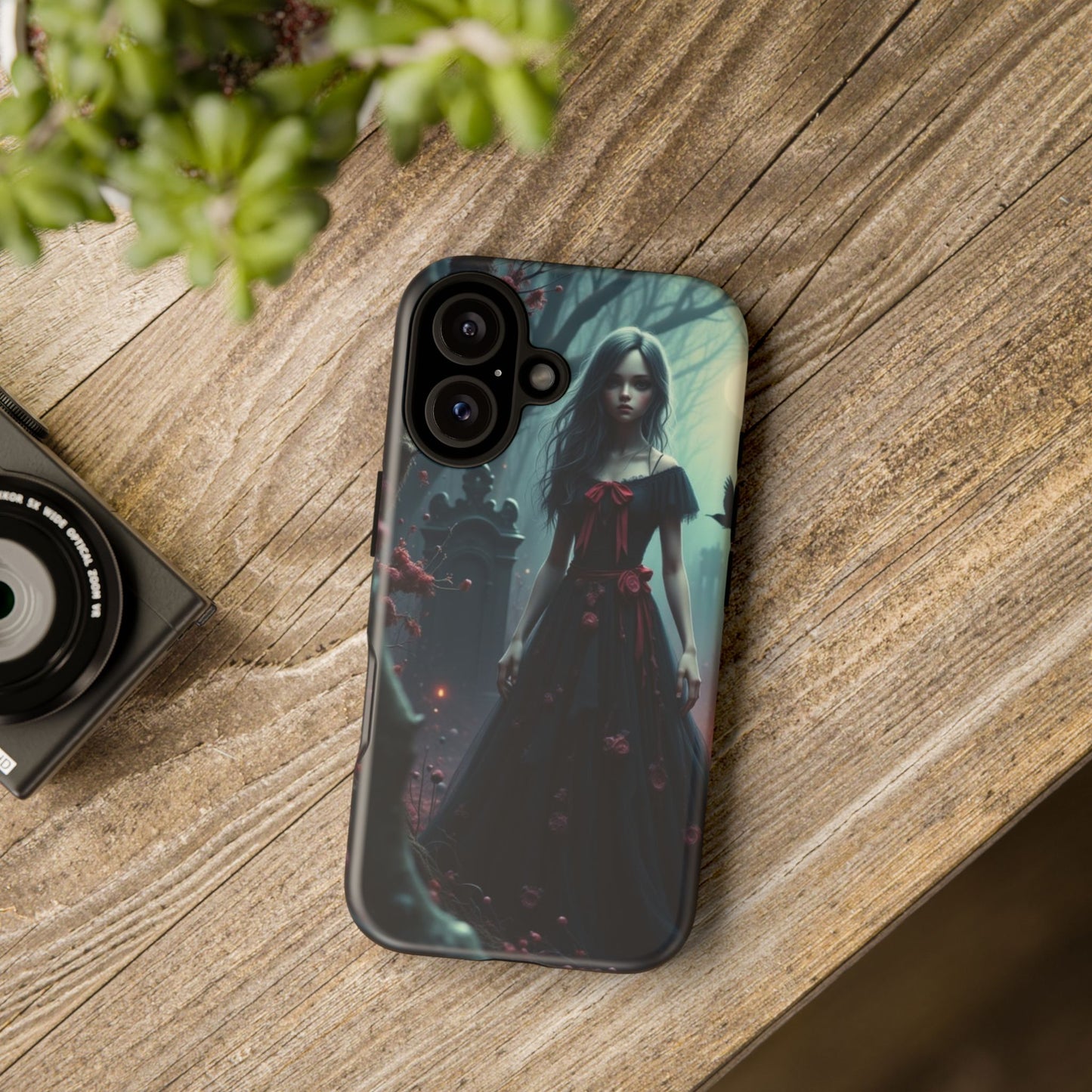 Vampire Phone Case, Teen Vampires, Gothic Horror, Creepy Designs, Tough Phone Case