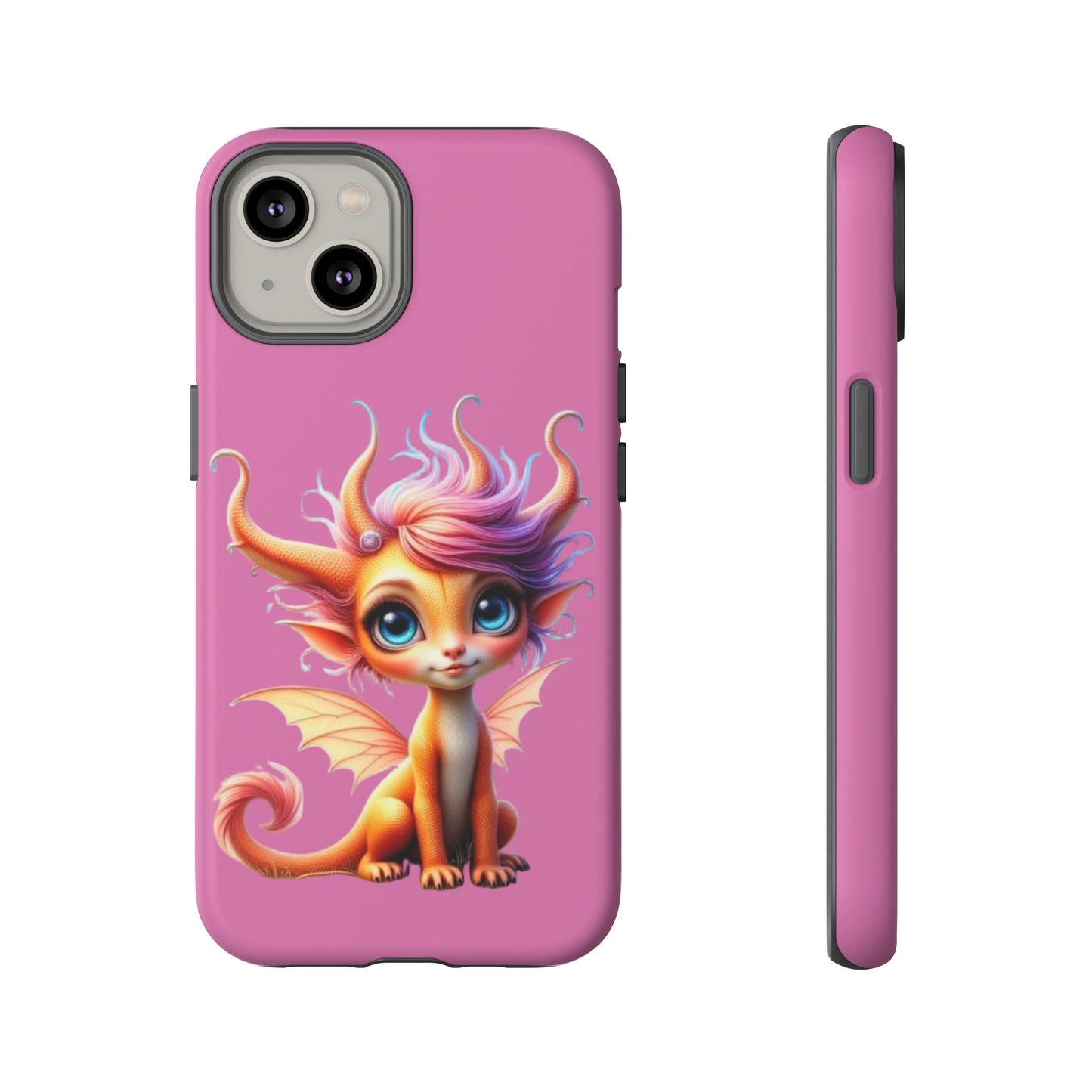 Dragon-Themed Phone Case, Cute Fantasy Phone Cover, Gifts for Kids, Magical Dragon Design, Birthday Present, Phone Accessories