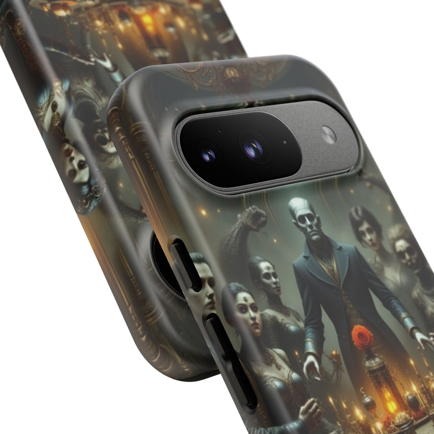 Gothic Phone Case, Unique Tough Cases, Dark Aesthetic Accessories, Perfect Gift for Halloween, Stylish Tech Protection