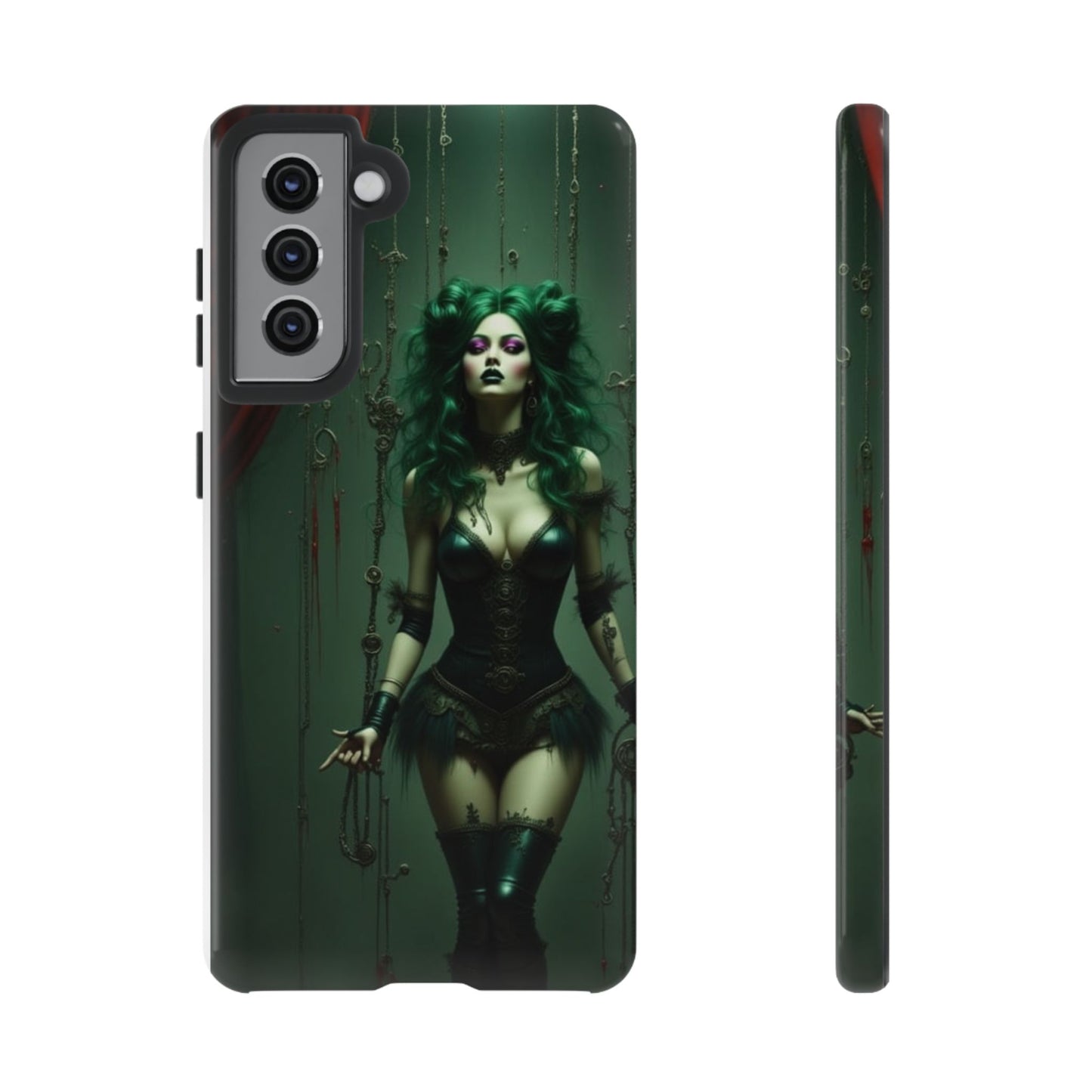 Gothic Phone Case for Tough Souls, Dark Aesthetic, Halloween Gift, Alternative Fashion, Unique Mobile Accessory