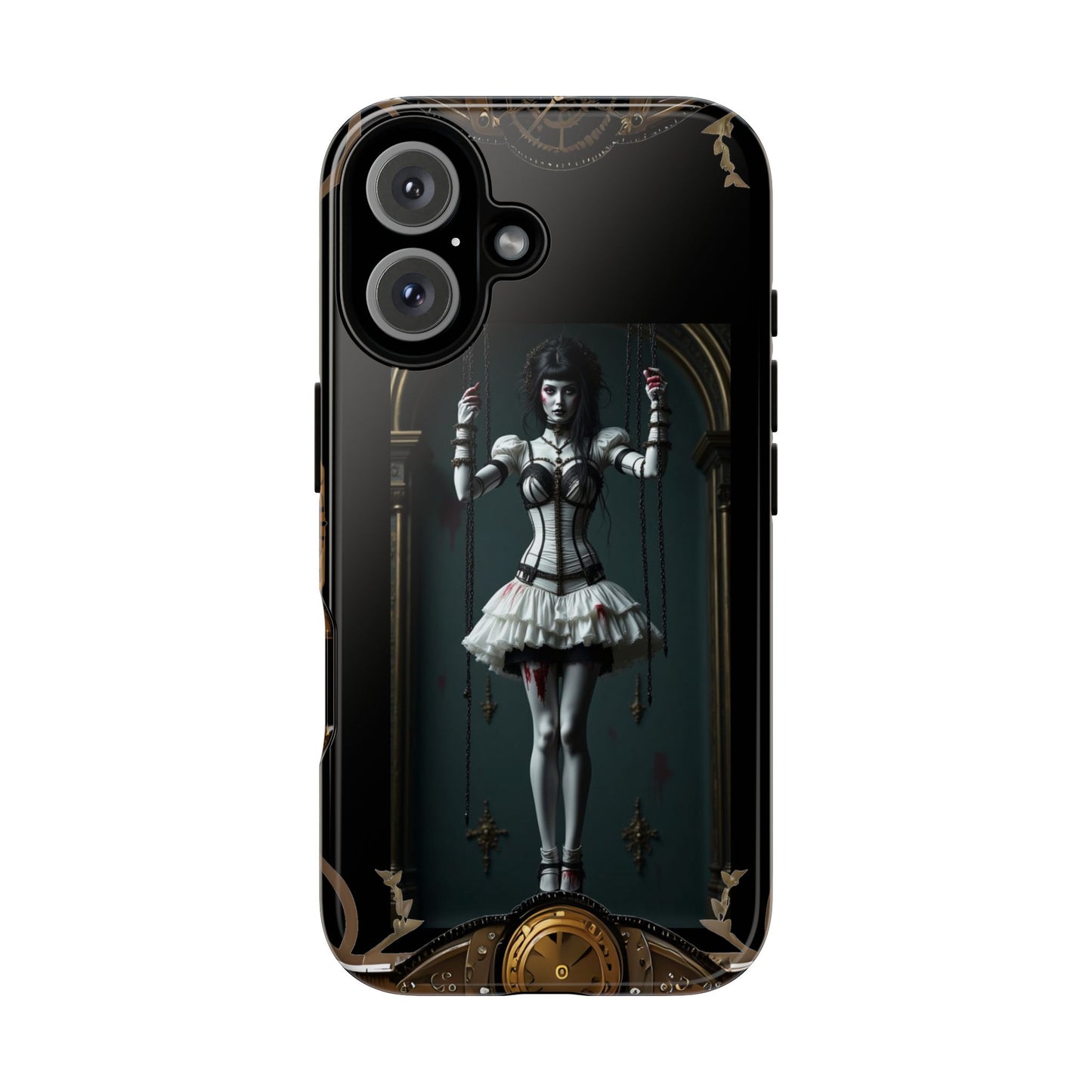 Steampunk Phone Case, Designer Phone Cover, Artistic Mobile Case, Gothic Horror Phone Case