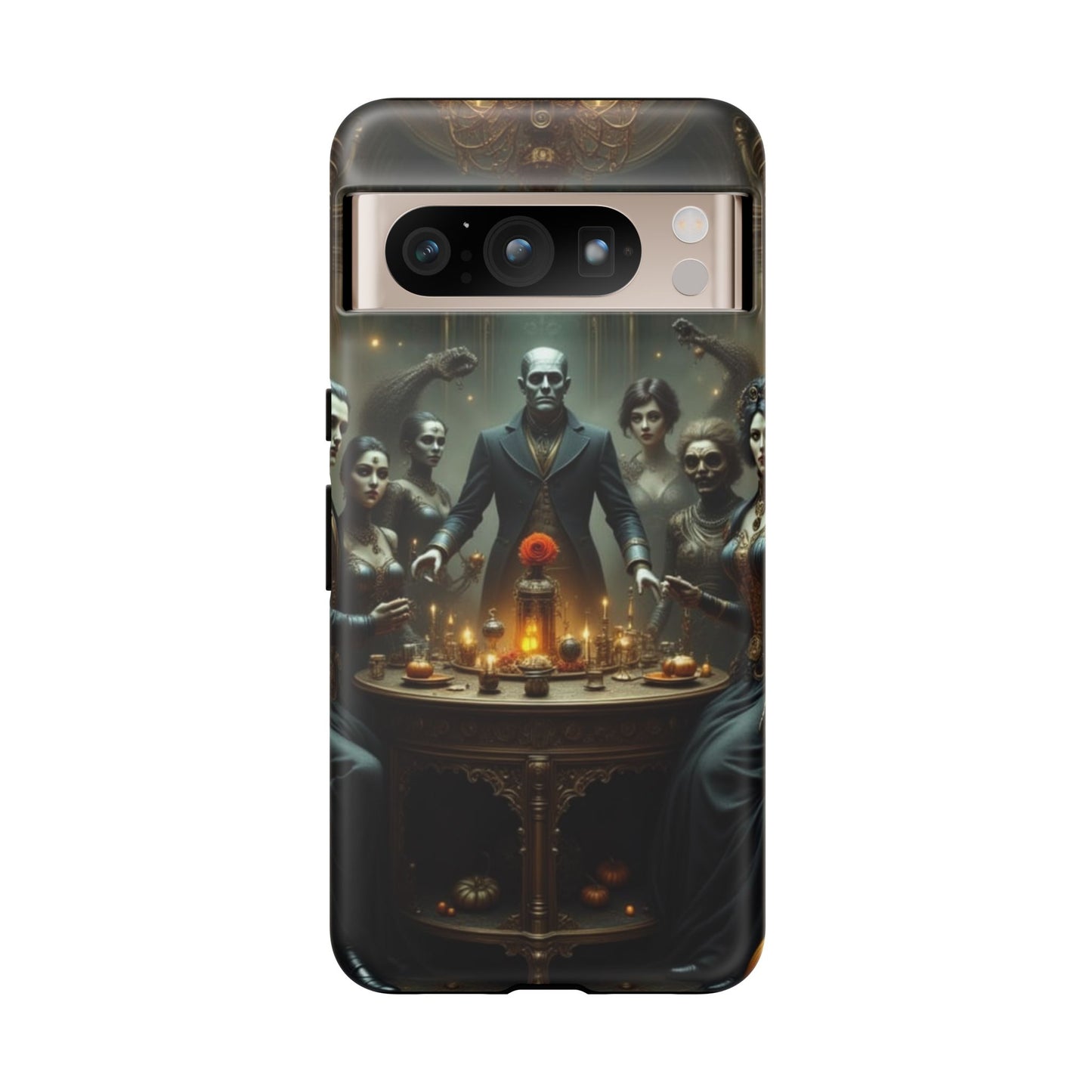 Gothic Phone Case, Unique Tough Cases, Dark Aesthetic Accessories, Perfect Gift for Halloween, Stylish Tech Protection