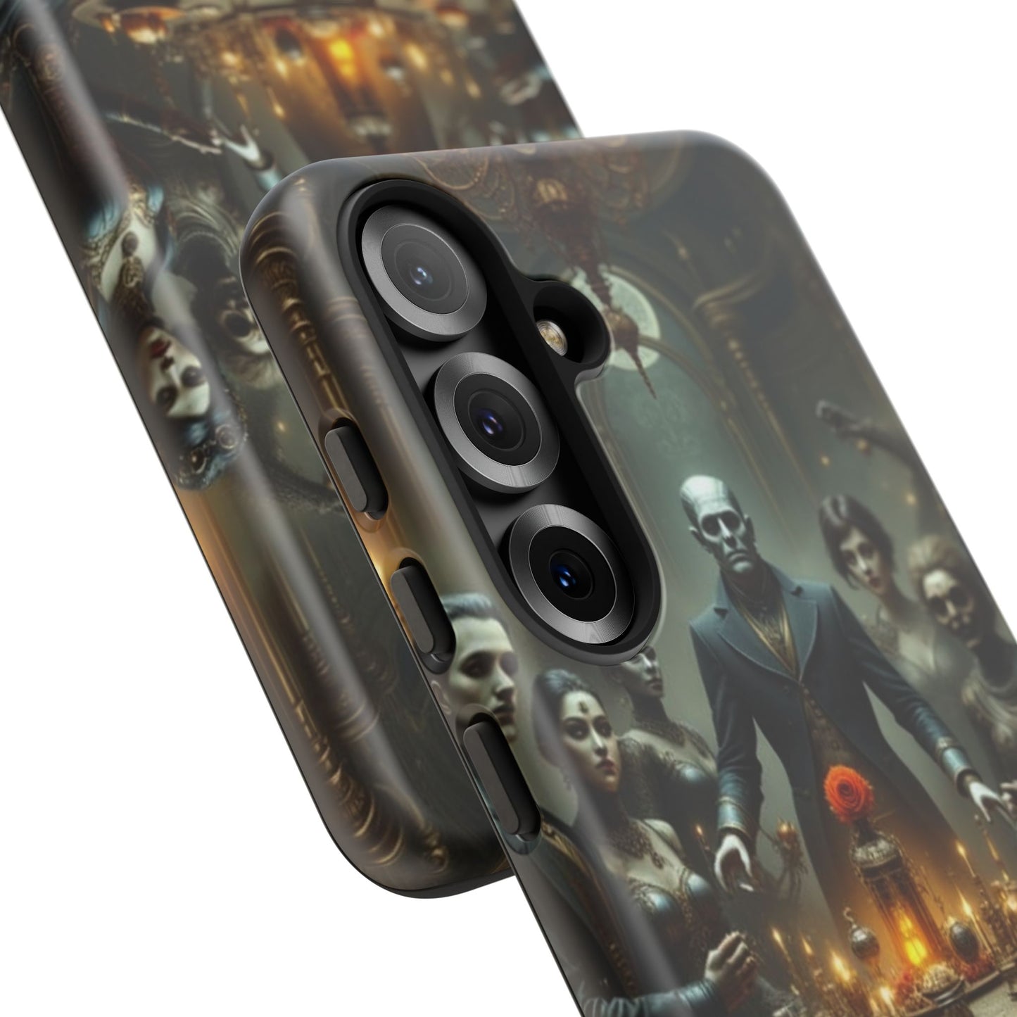 Gothic Phone Case, Unique Tough Cases, Dark Aesthetic Accessories, Perfect Gift for Halloween, Stylish Tech Protection