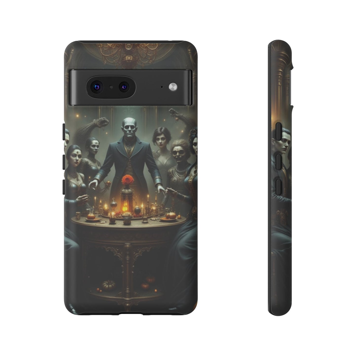 Gothic Phone Case, Unique Tough Cases, Dark Aesthetic Accessories, Perfect Gift for Halloween, Stylish Tech Protection
