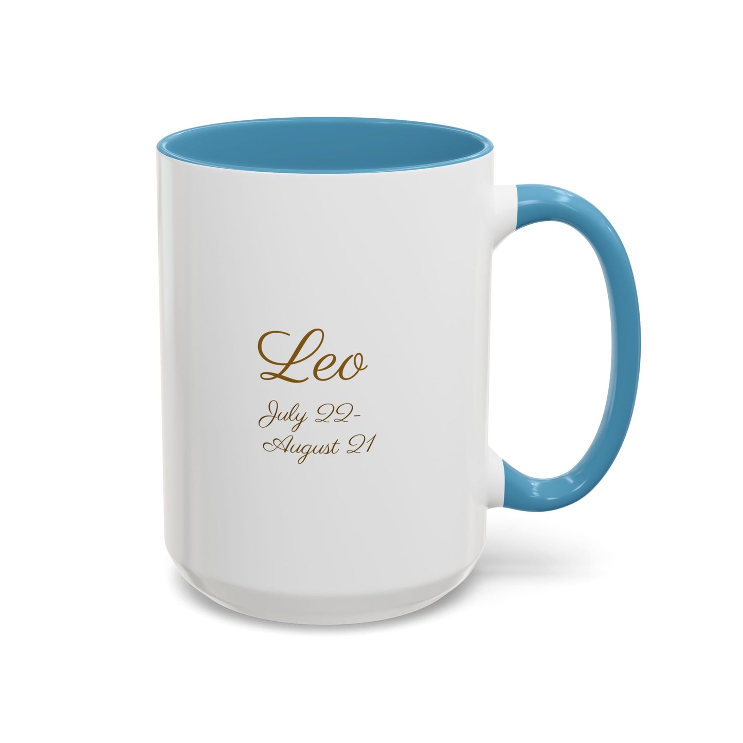 Astrology Leo Accent Coffee Mug (11, 15oz)