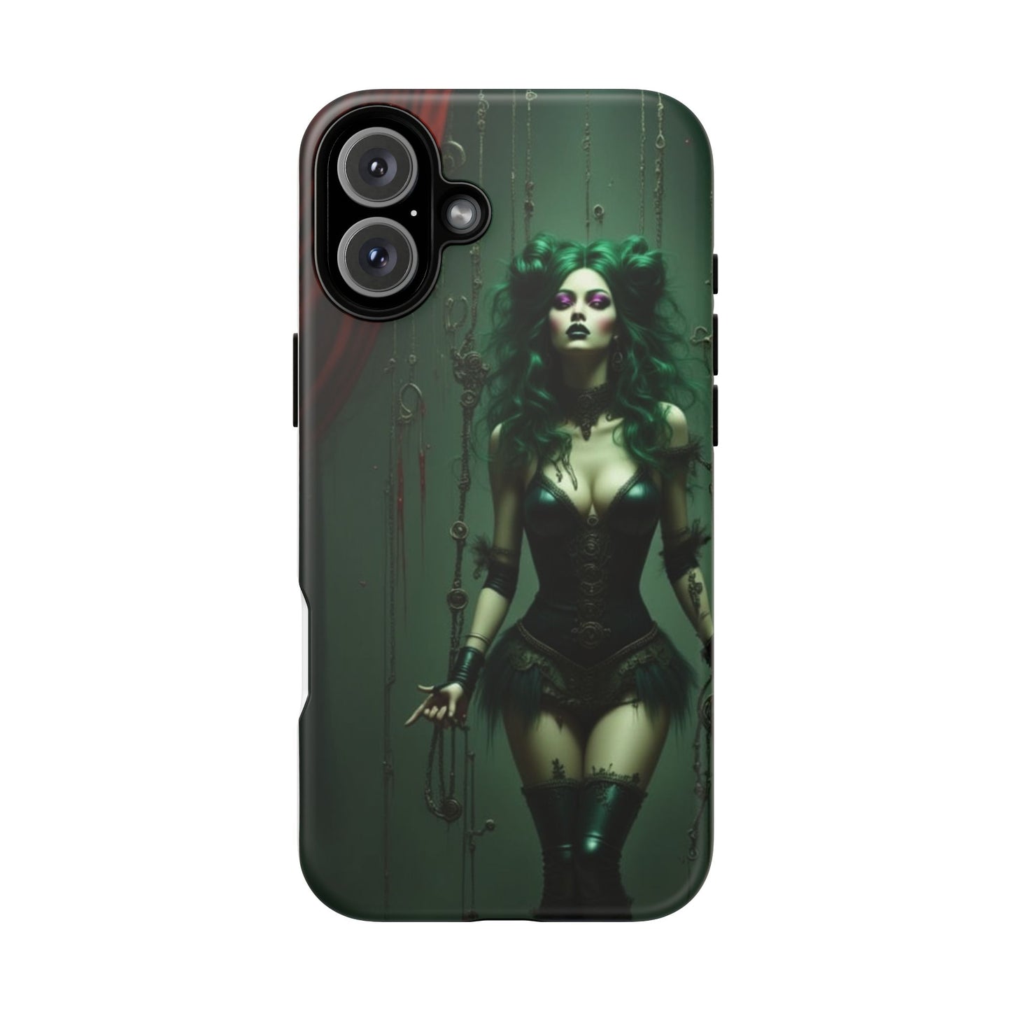 Gothic Phone Case for Tough Souls, Dark Aesthetic, Halloween Gift, Alternative Fashion, Unique Mobile Accessory