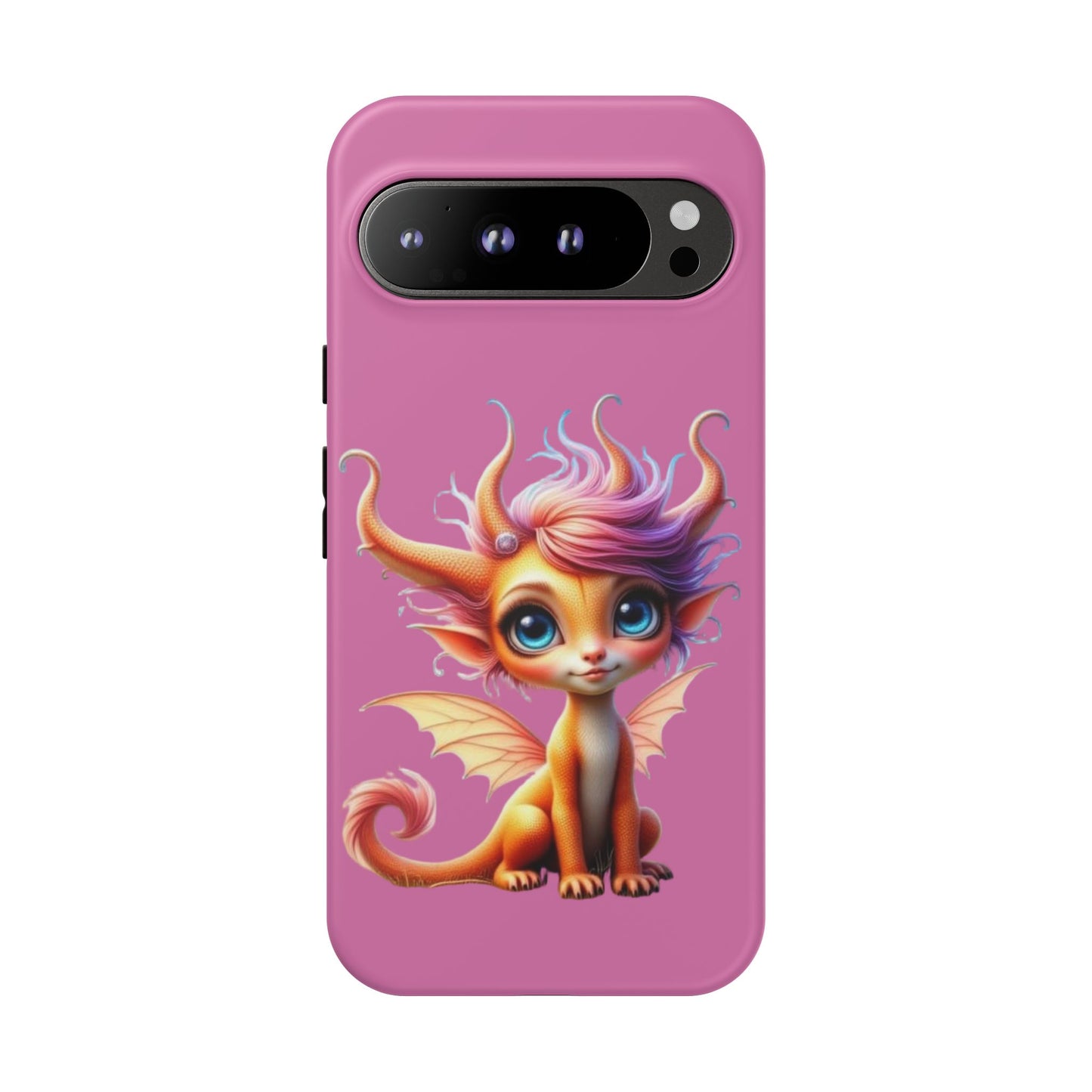 Dragon-Themed Phone Case, Cute Fantasy Phone Cover, Gifts for Kids, Magical Dragon Design, Birthday Present, Phone Accessories