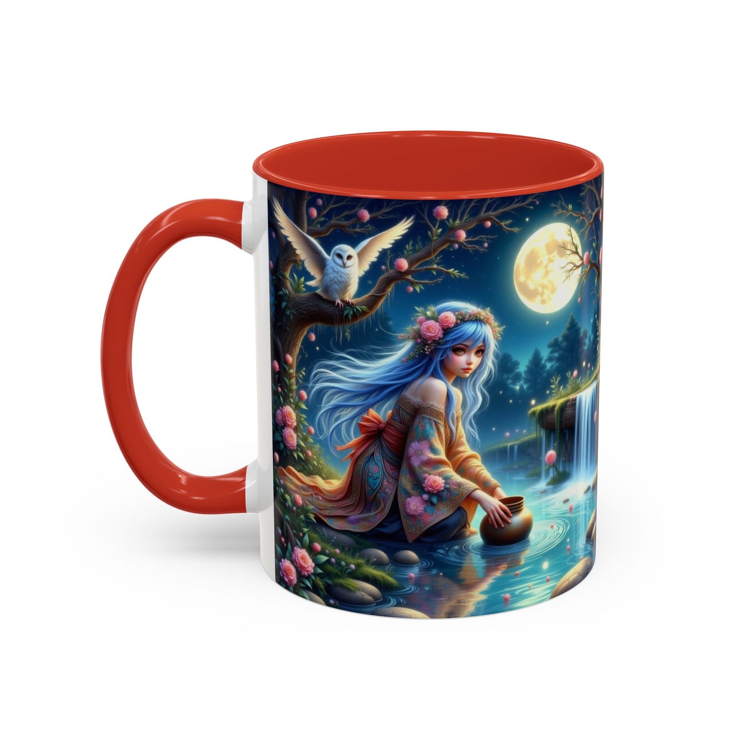 Astrology Virgo Accent Coffee Mug (11, 15oz)