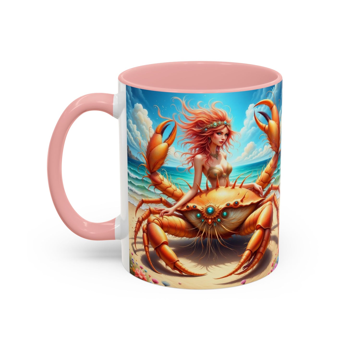 Astrology Cancer, Accent Coffee Mug (11, 15oz)