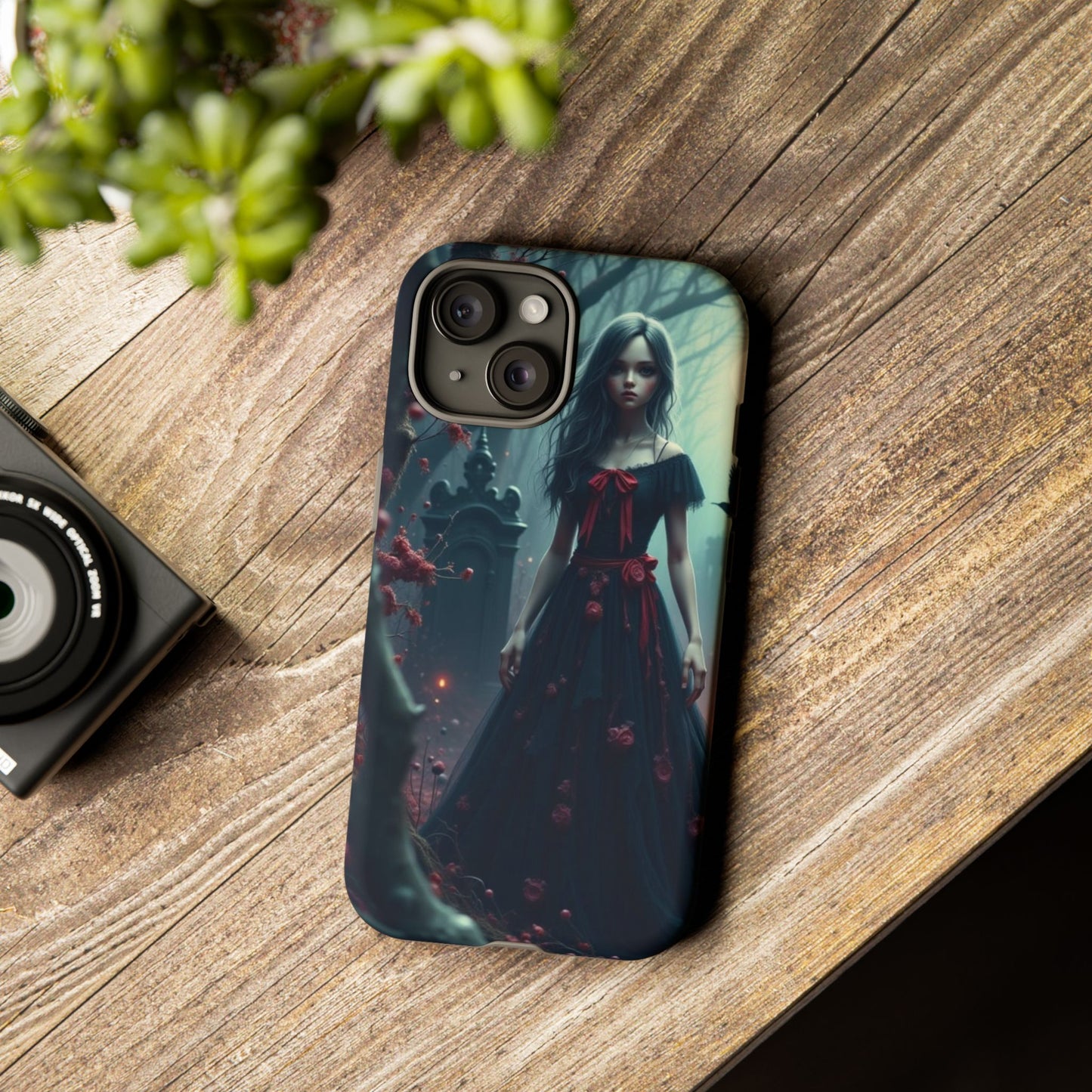 Vampire Phone Case, Teen Vampires, Gothic Horror, Creepy Designs, Tough Phone Case