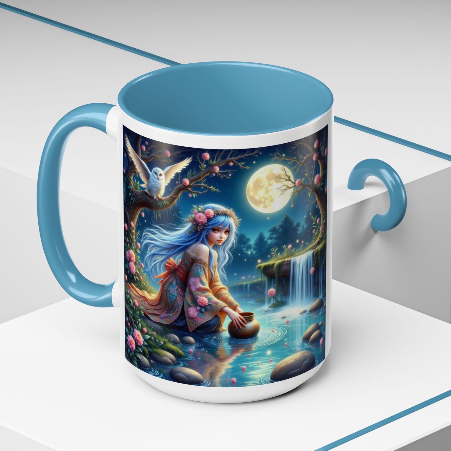 Astrology Virgo Accent Coffee Mug (11, 15oz)