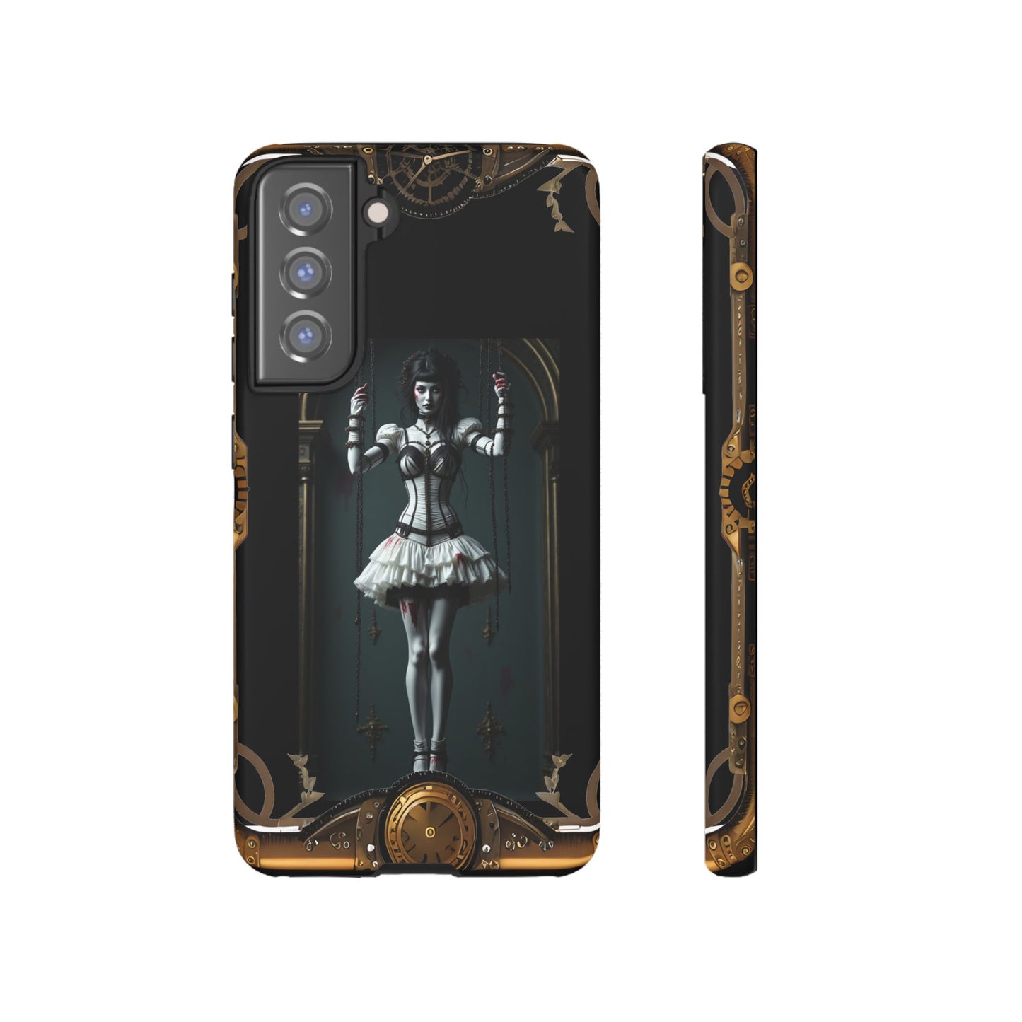 Steampunk Phone Case, Designer Phone Cover, Artistic Mobile Case, Gothic Horror Phone Case