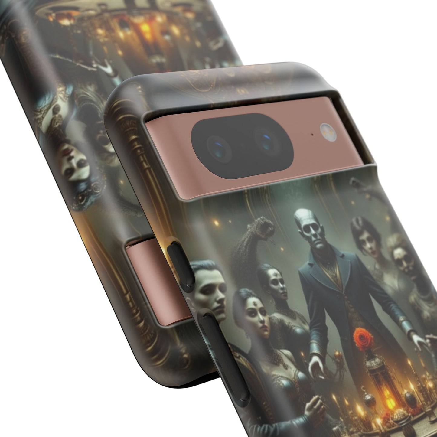 Gothic Phone Case, Unique Tough Cases, Dark Aesthetic Accessories, Perfect Gift for Halloween, Stylish Tech Protection