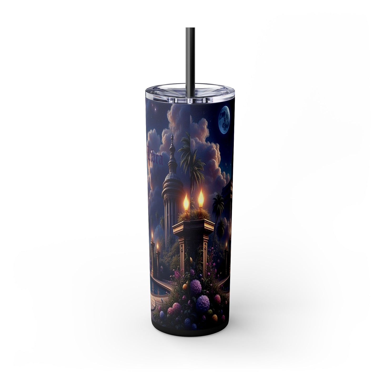 Zodiac Libra Tumbler with Straw 20oz