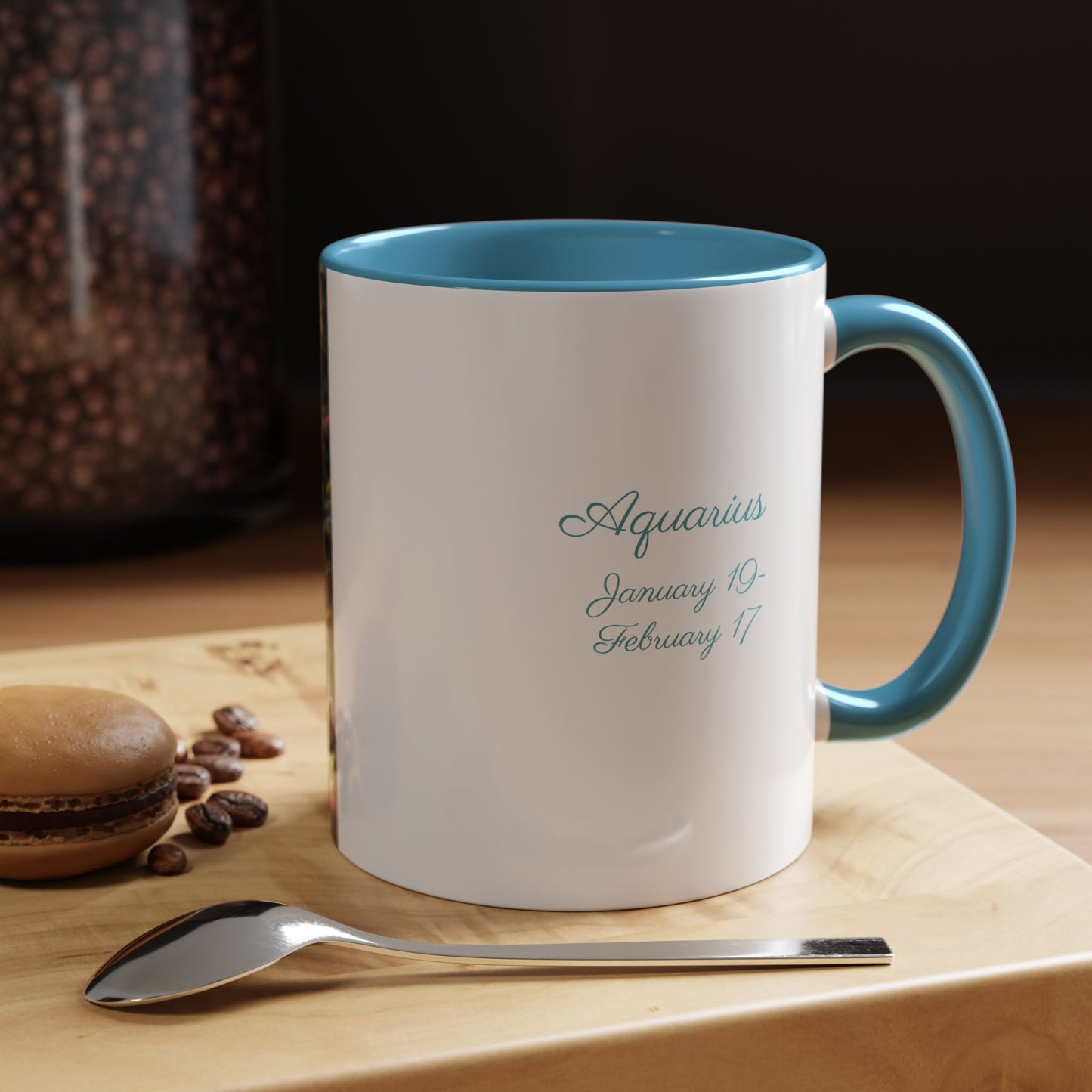 Astrology Aquarius, Accent Coffee Mug - 11oz and 15oz