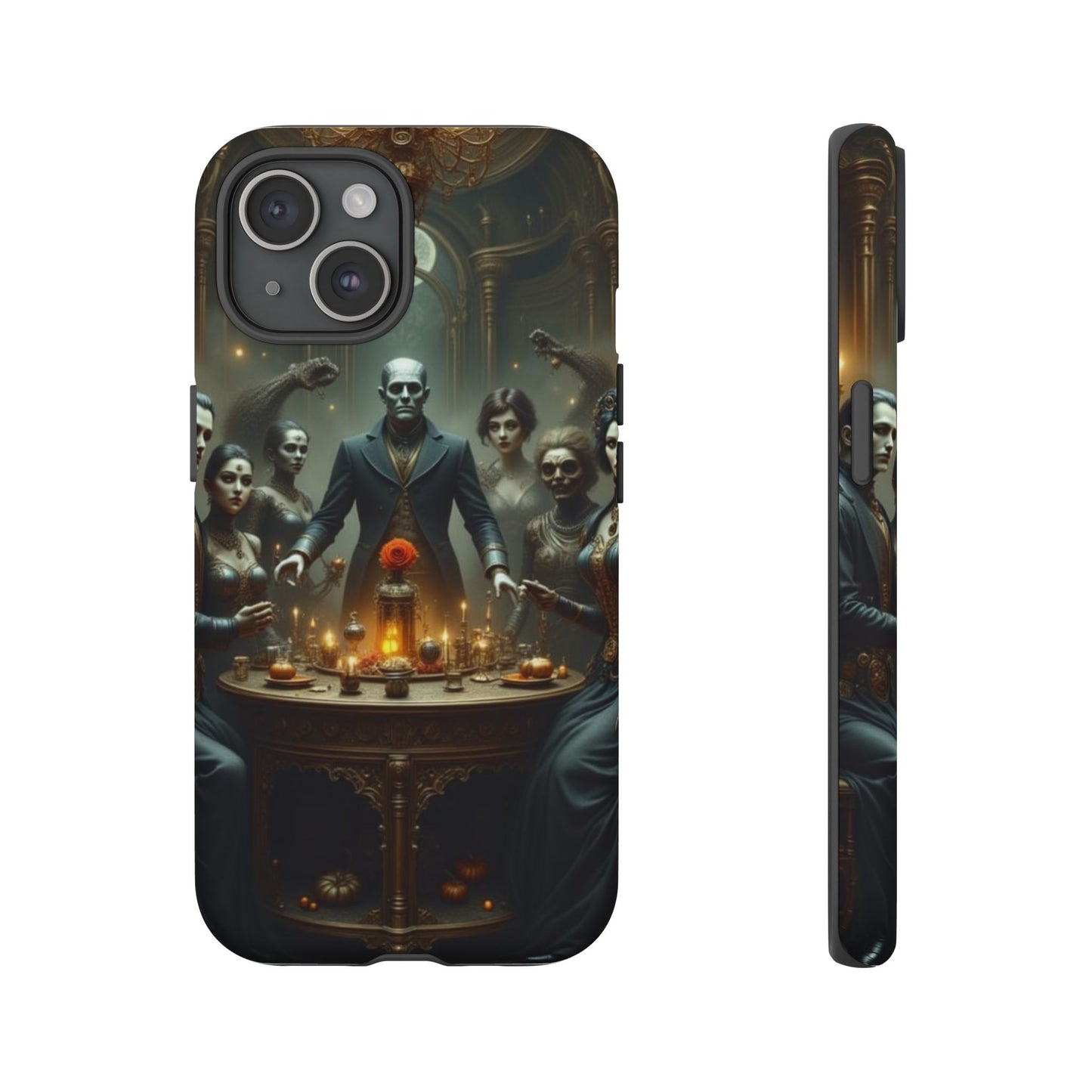 Gothic Phone Case, Unique Tough Cases, Dark Aesthetic Accessories, Perfect Gift for Halloween, Stylish Tech Protection