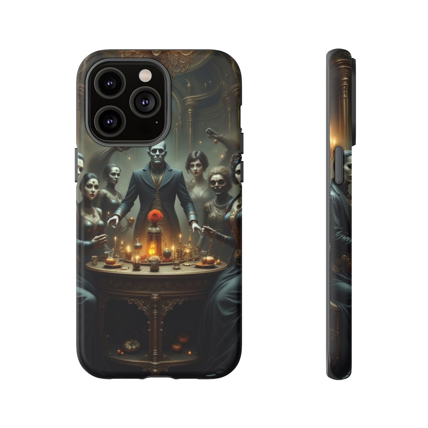 Gothic Phone Case, Unique Tough Cases, Dark Aesthetic Accessories, Perfect Gift for Halloween, Stylish Tech Protection