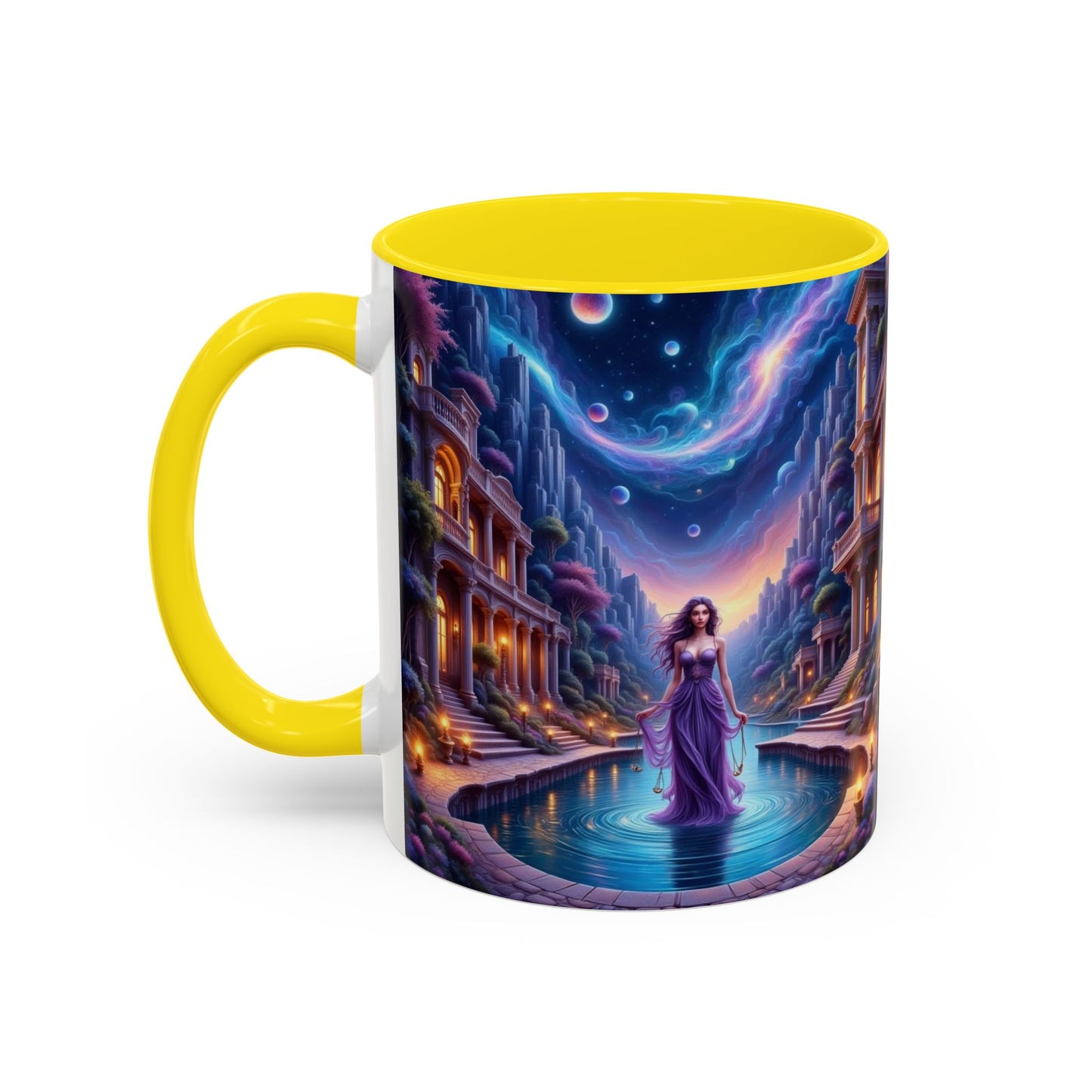 Astrology Libra Accent Coffee Mug (11, 15oz)