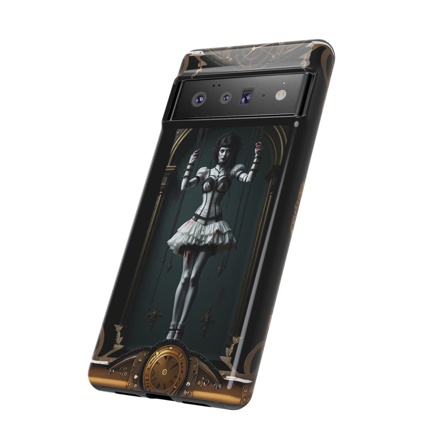 Steampunk Phone Case, Designer Phone Cover, Artistic Mobile Case, Gothic Horror Phone Case