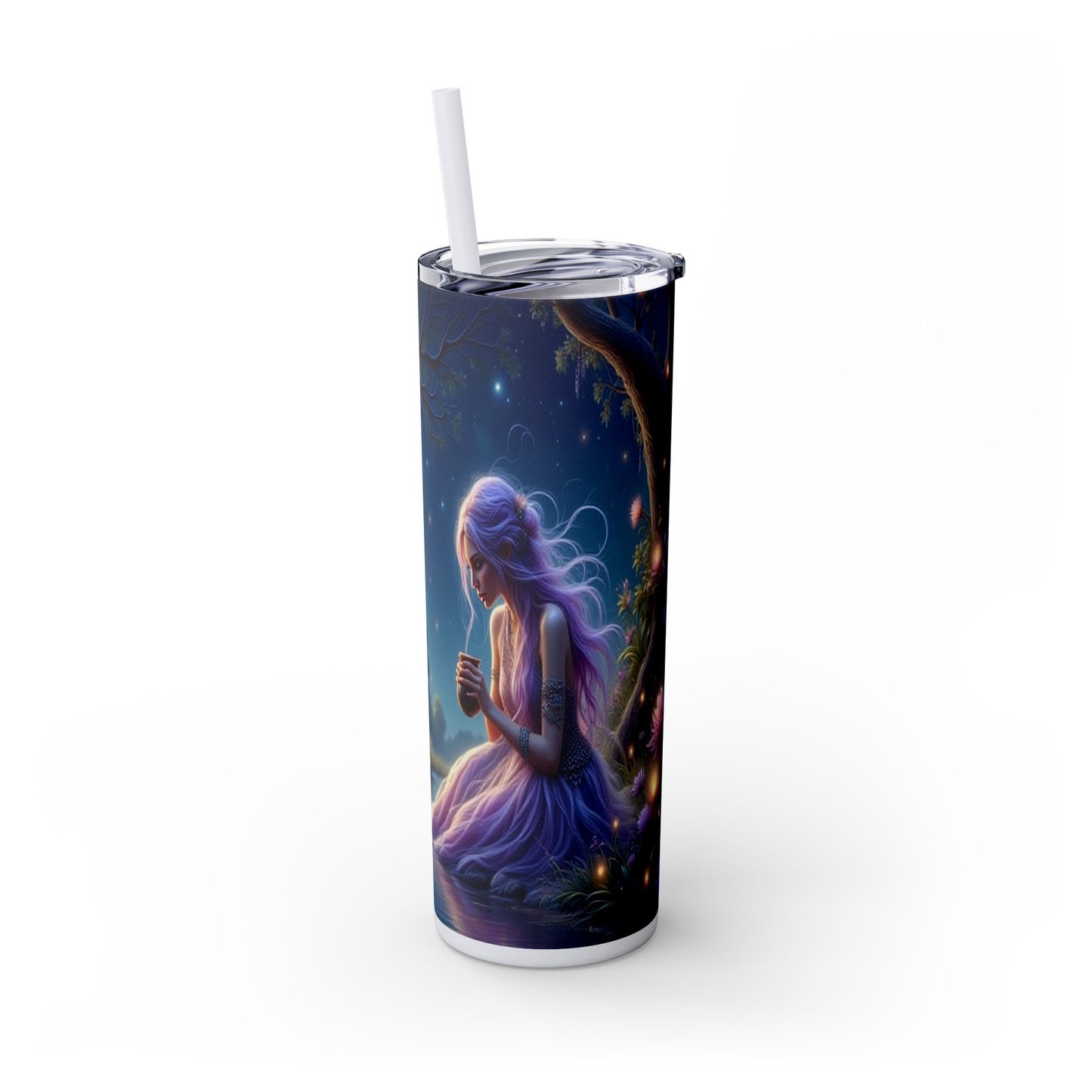 Zodiac Virgo Tumbler with Straw, 20oz