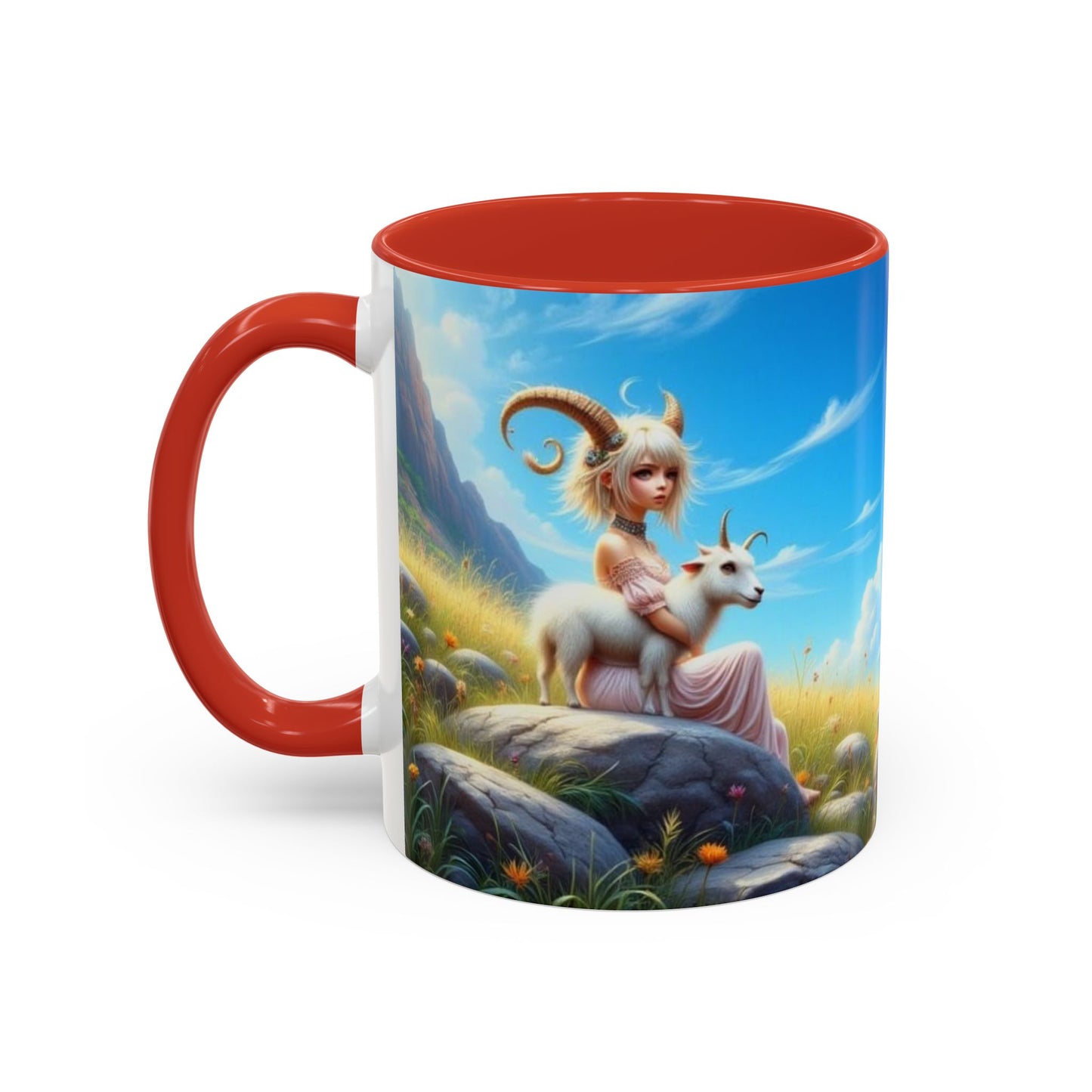Astrology Capricorn,  Accent Coffee Mug (11, 15oz)
