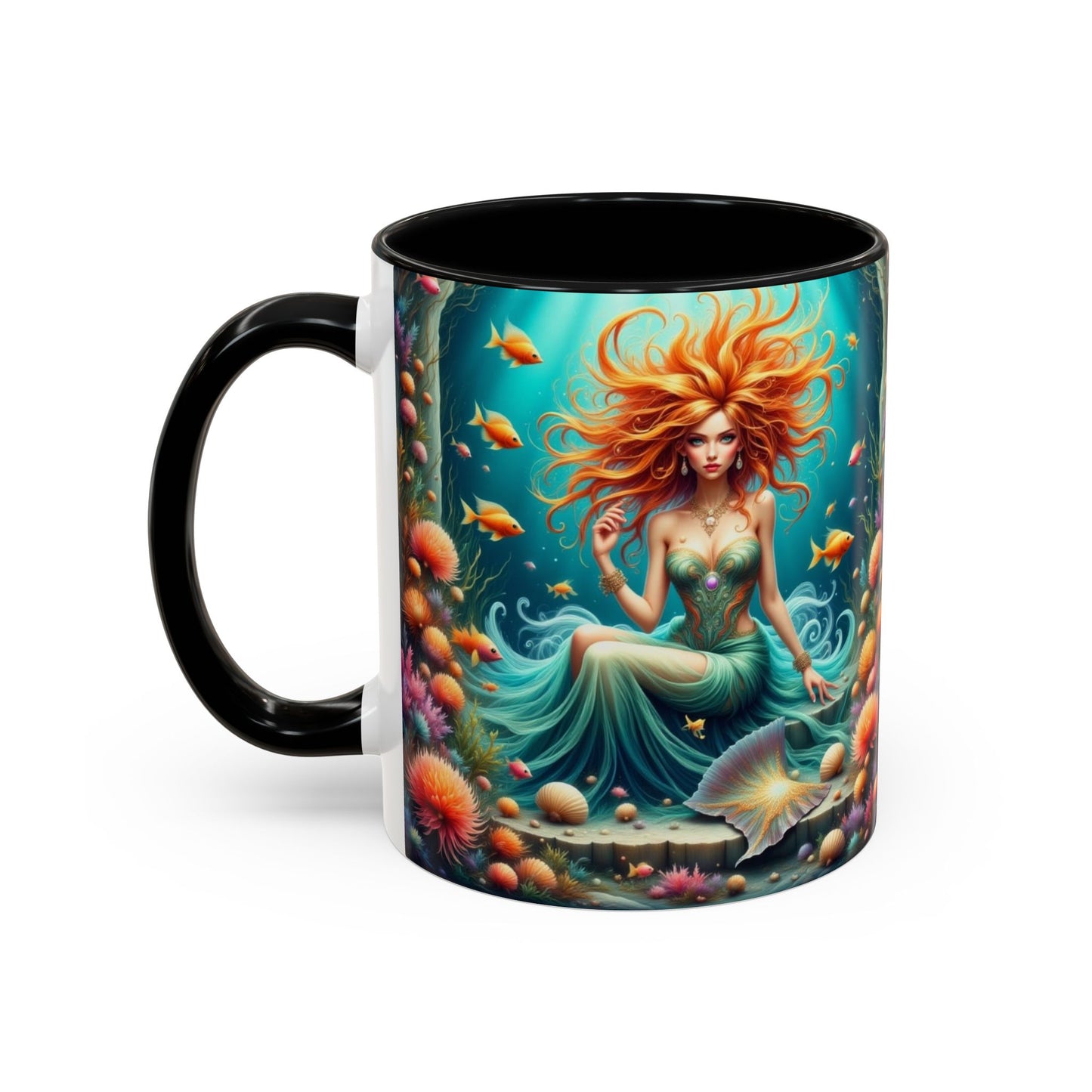 Astrology Pisces Accent Coffee Mug (11, 15oz)