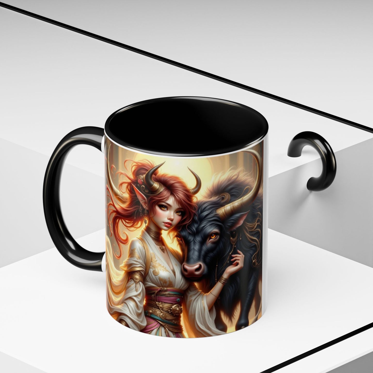 Astrology Taurus Accent Coffee Mug (11, 15oz)